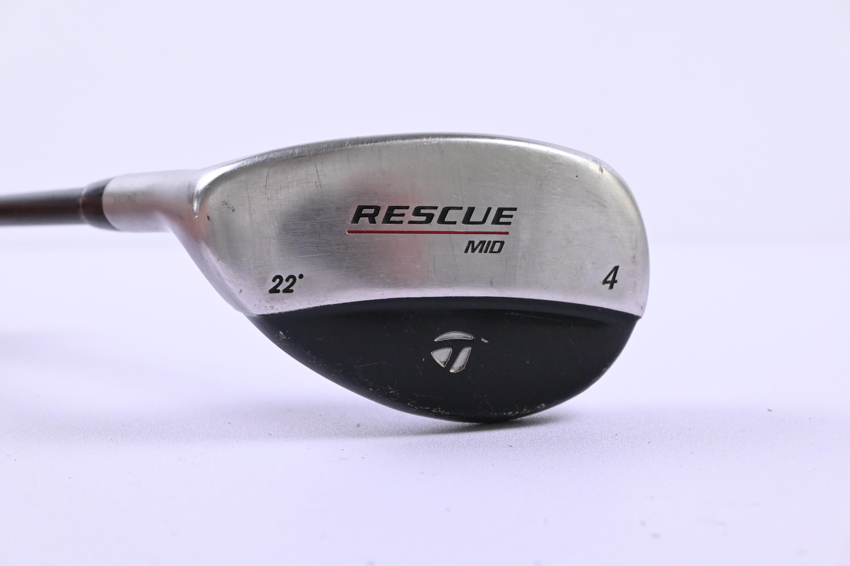 Left Hand Ladies Taylormade Rescue Mid #4 Hybrid / 22 Degree / Ladies Flex