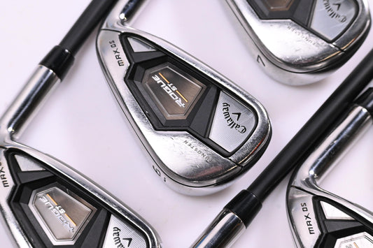 Callaway Rogue ST Max OS Irons / 5-PW / Senior Flex Cypher 50 Shafts