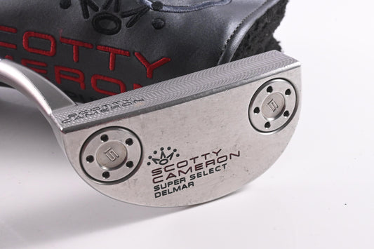 Left Hand Scotty Cameron Super Select Del Mar Putter / 34 Inch