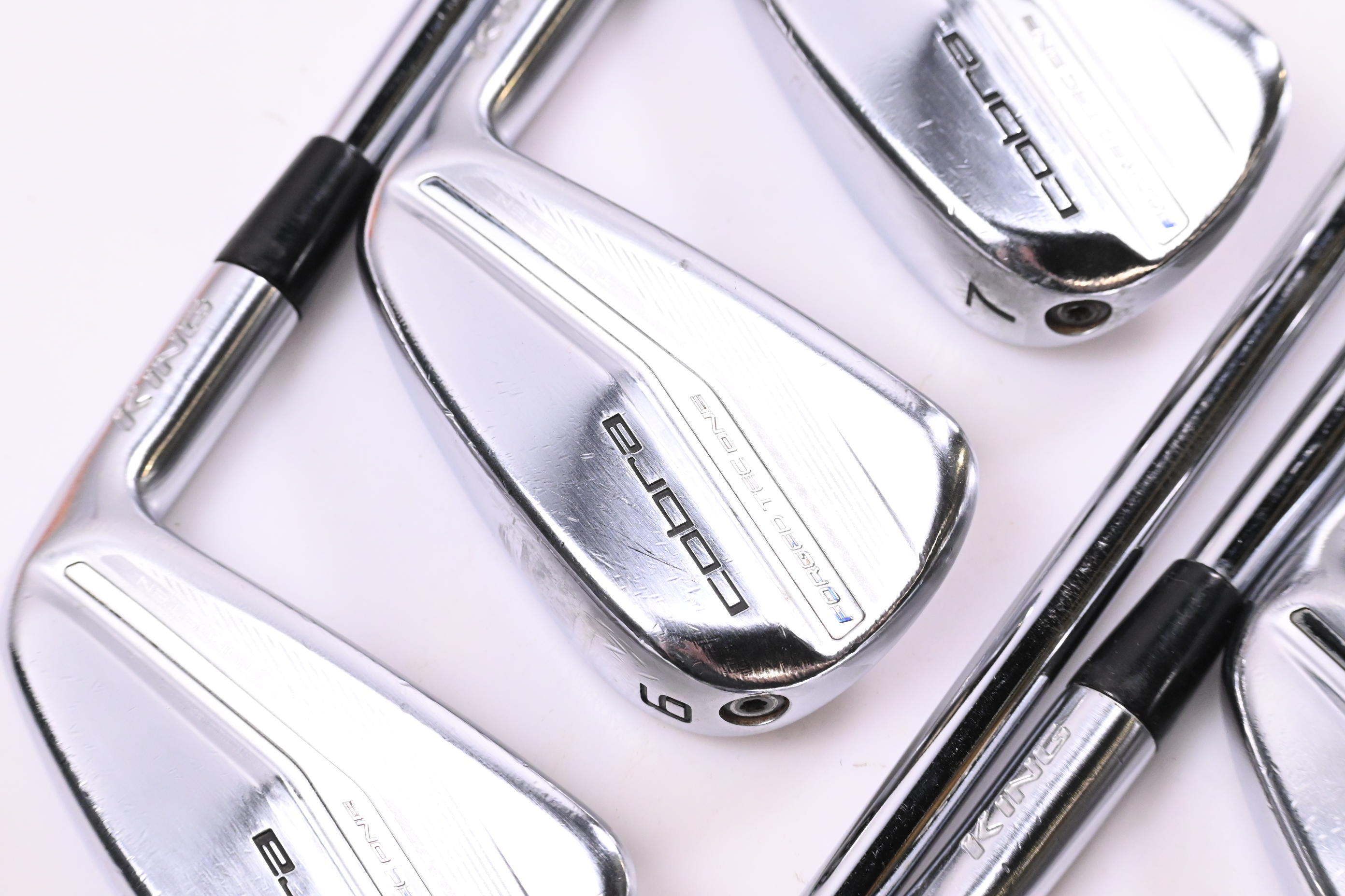 Cobra Forged Tec One Length 2022 Irons / 5-PW+GW / Stiff Flex KBS $-Taper 120