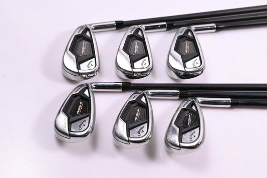 Callaway Rogue ST Max OS Irons / 5-PW / Senior Flex Cypher 50 Shafts