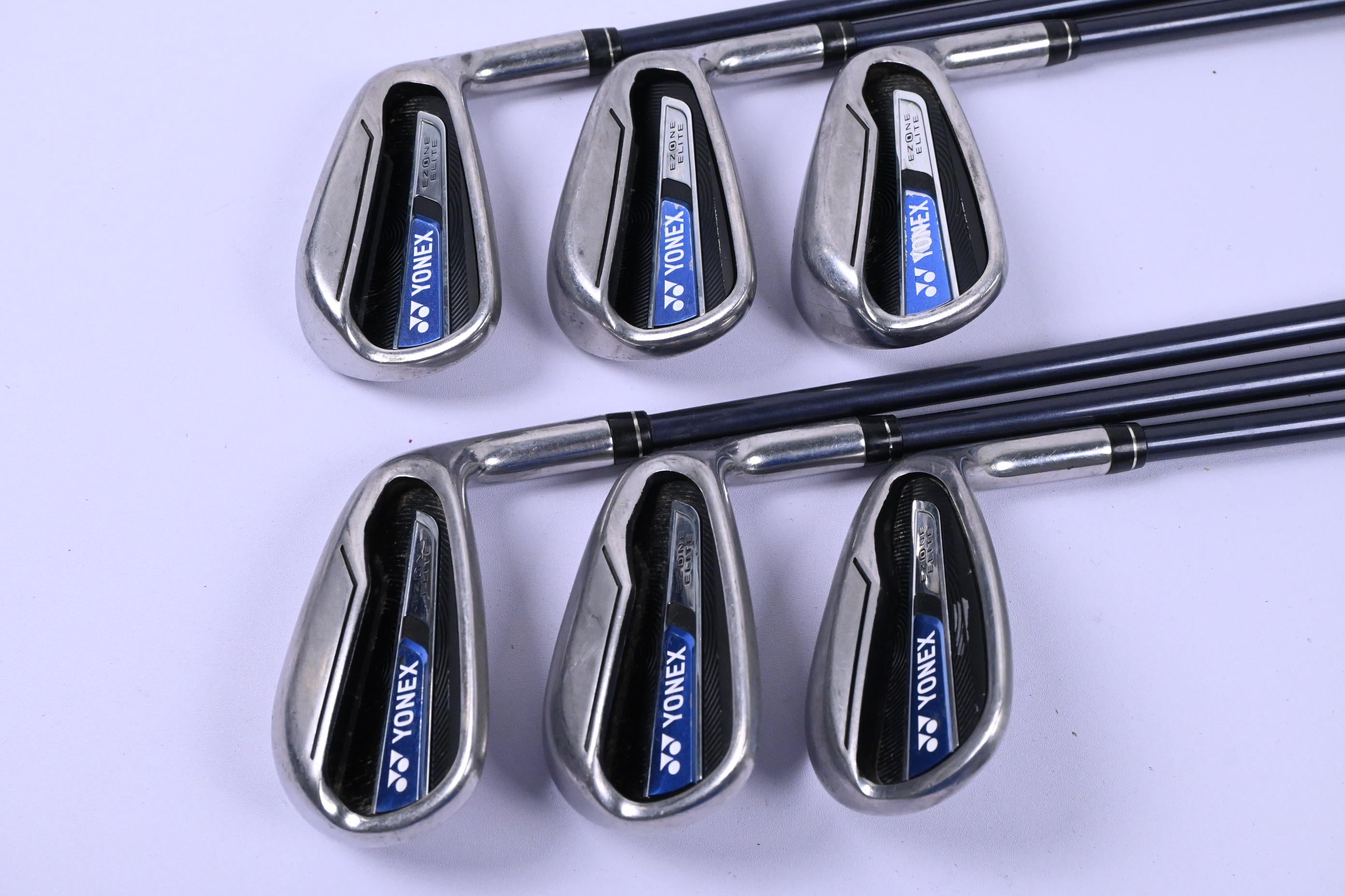 Yonex Ezone Elite Irons / 6-PW+SW / Regular Flex Yonex M60 Shafts
