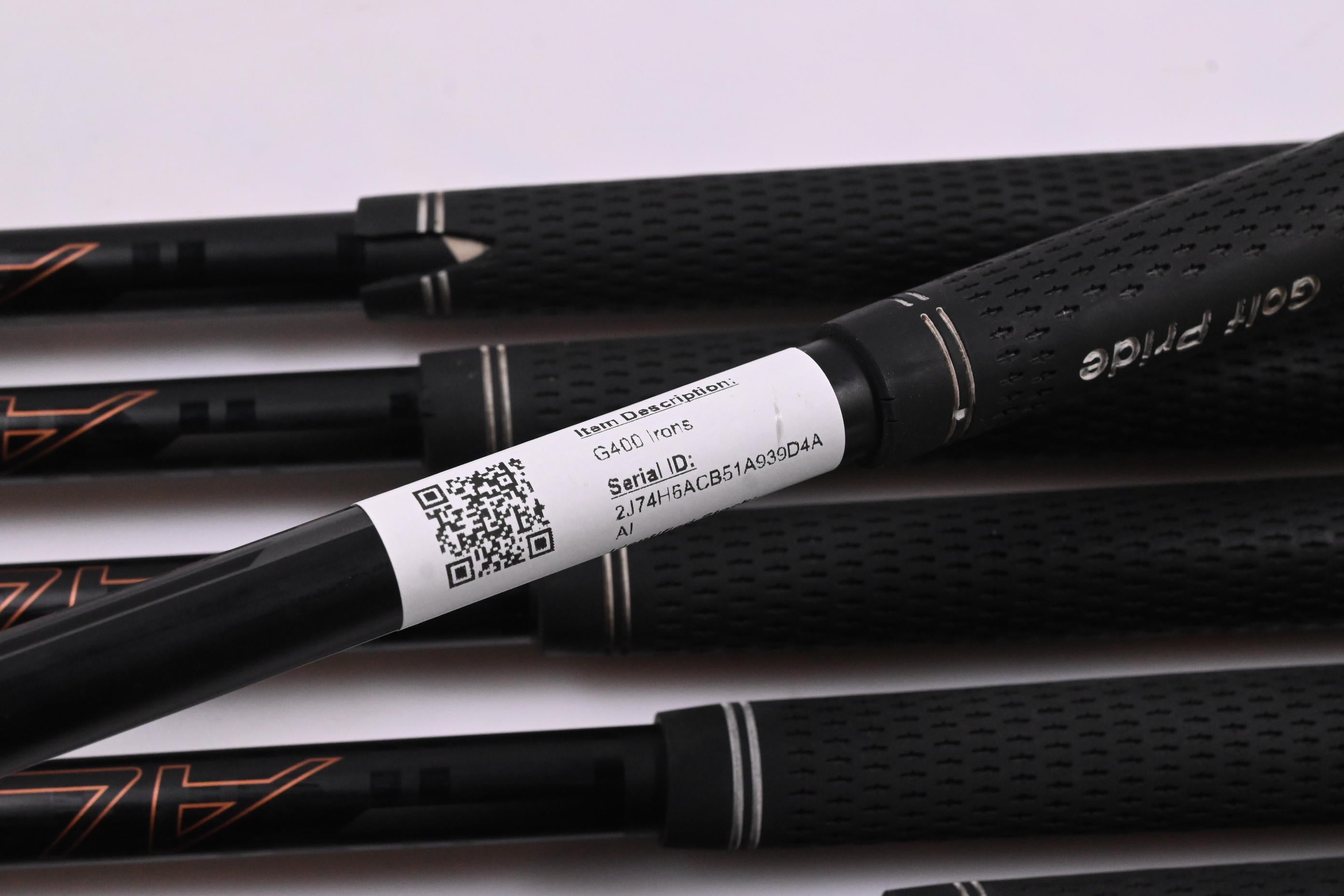 Ping G400 Irons / 5-PW / Red Dot / Senior Flex Ping Alta CB Shafts