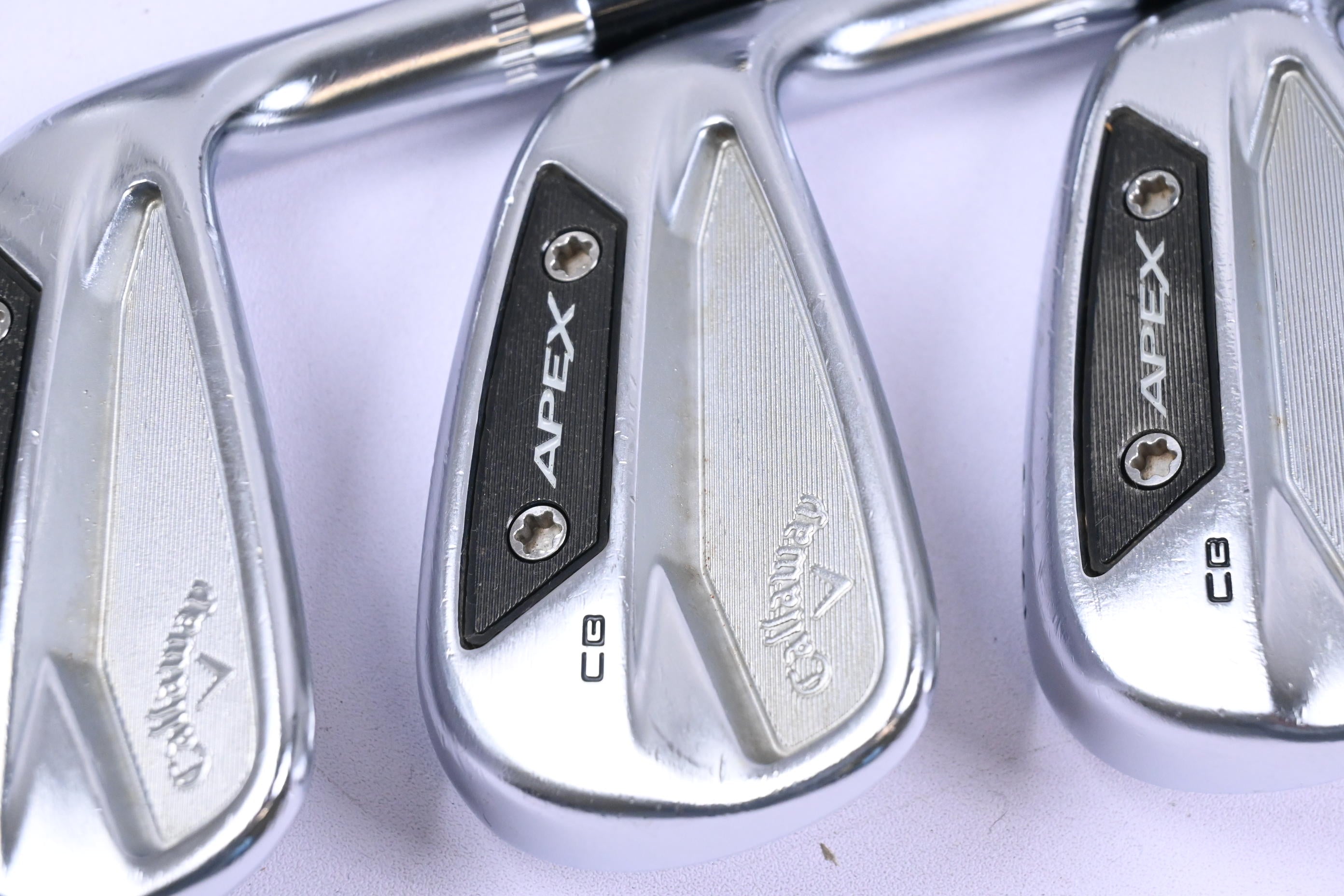 Callaway Apex CB 24 Irons / 4-9i / Stiff Flex Project X Rifle Shafts