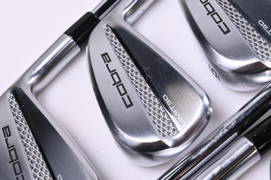 Cobra Limt3d Irons / 4-PW / Regular Flex KBS $-Taper Lite 95 Shafts