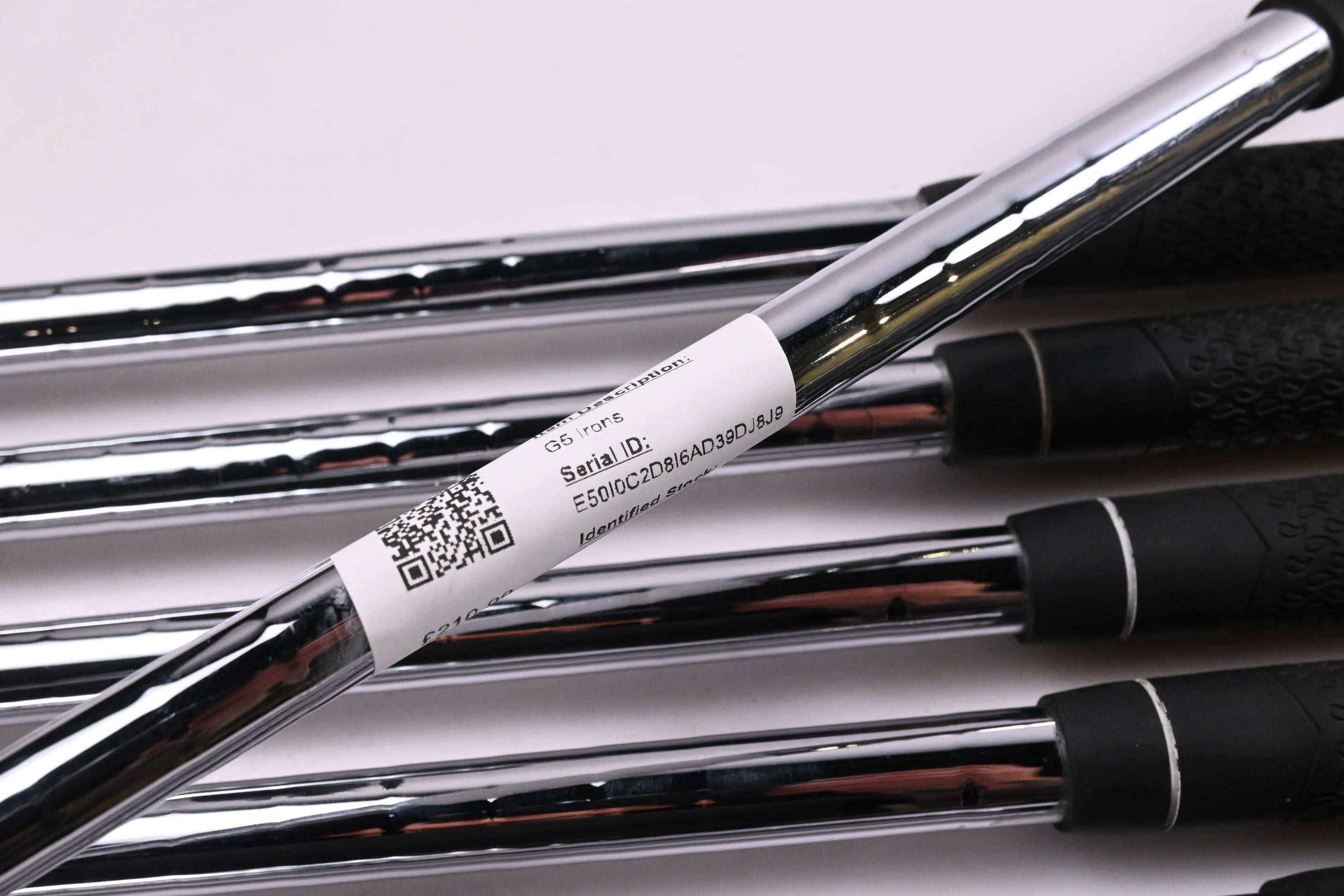 Ping G5 Irons / 4-PW+SW / Black Dot / Regular Flex Ping Shafts