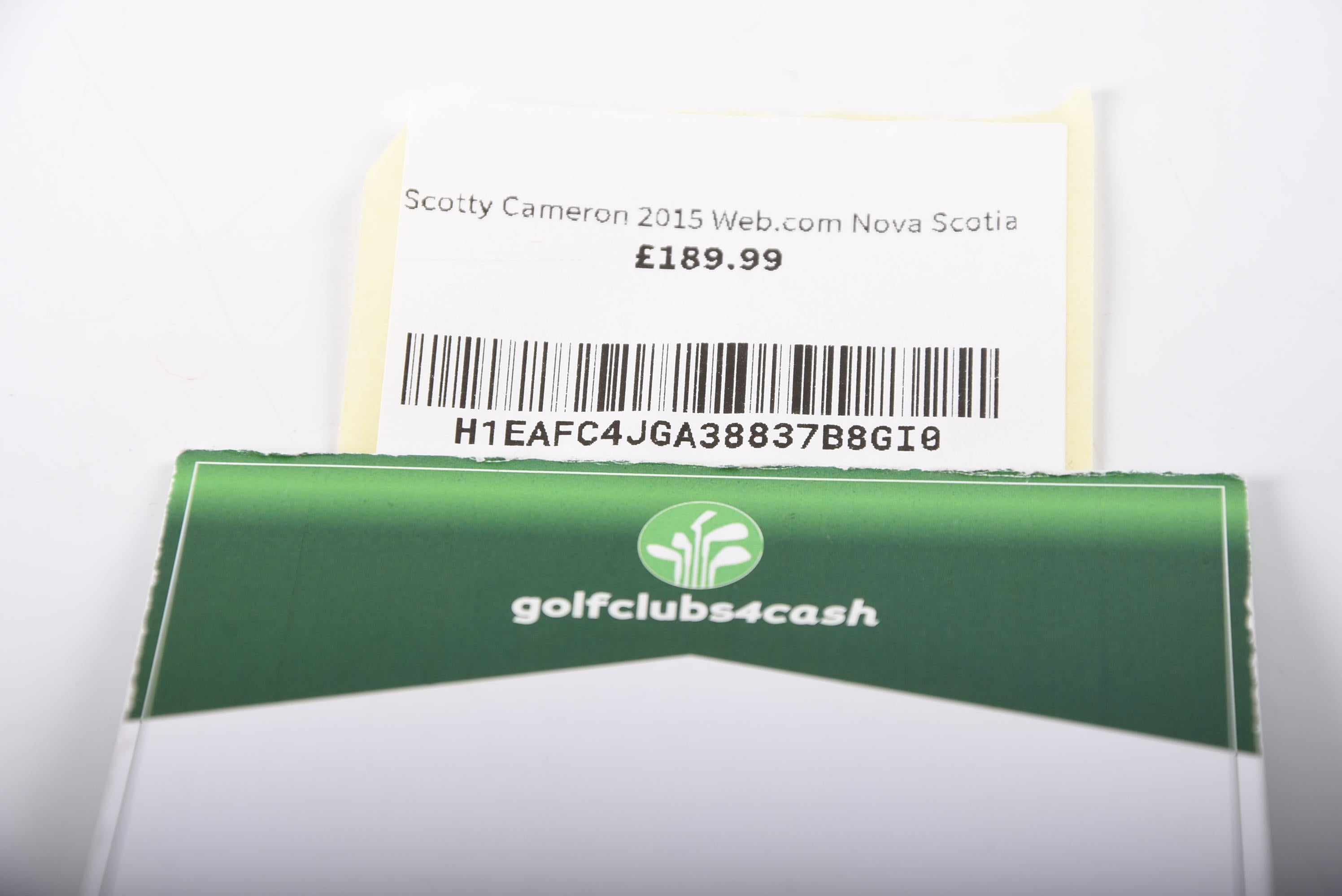 Scotty Cameron 2015 Web.com Nova Scotia Putter Cover / Blade / Blue