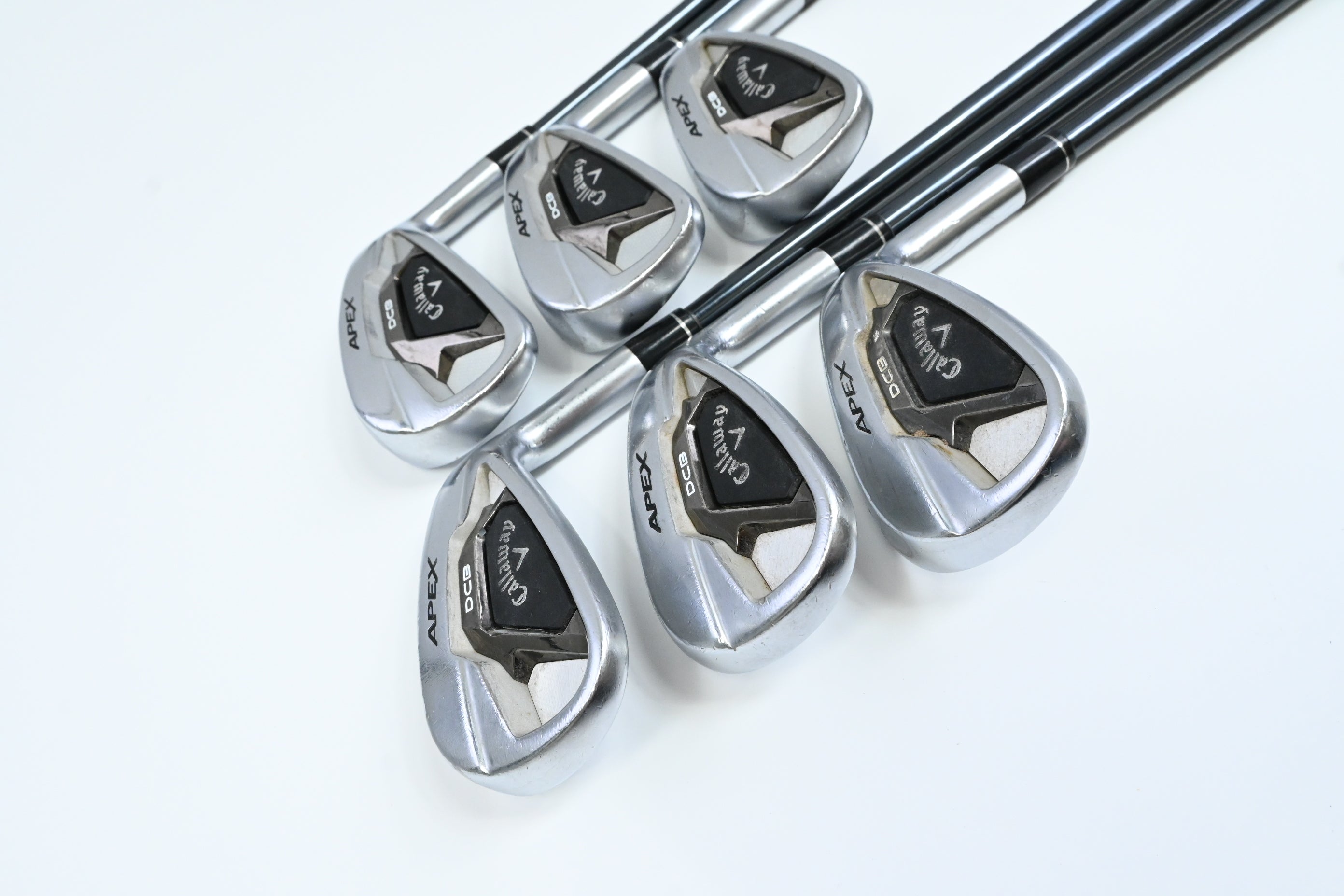 Callaway Apex DCB Irons / 6-PW+AW / Regular Flex UST Recoil Dart 65 Shaft