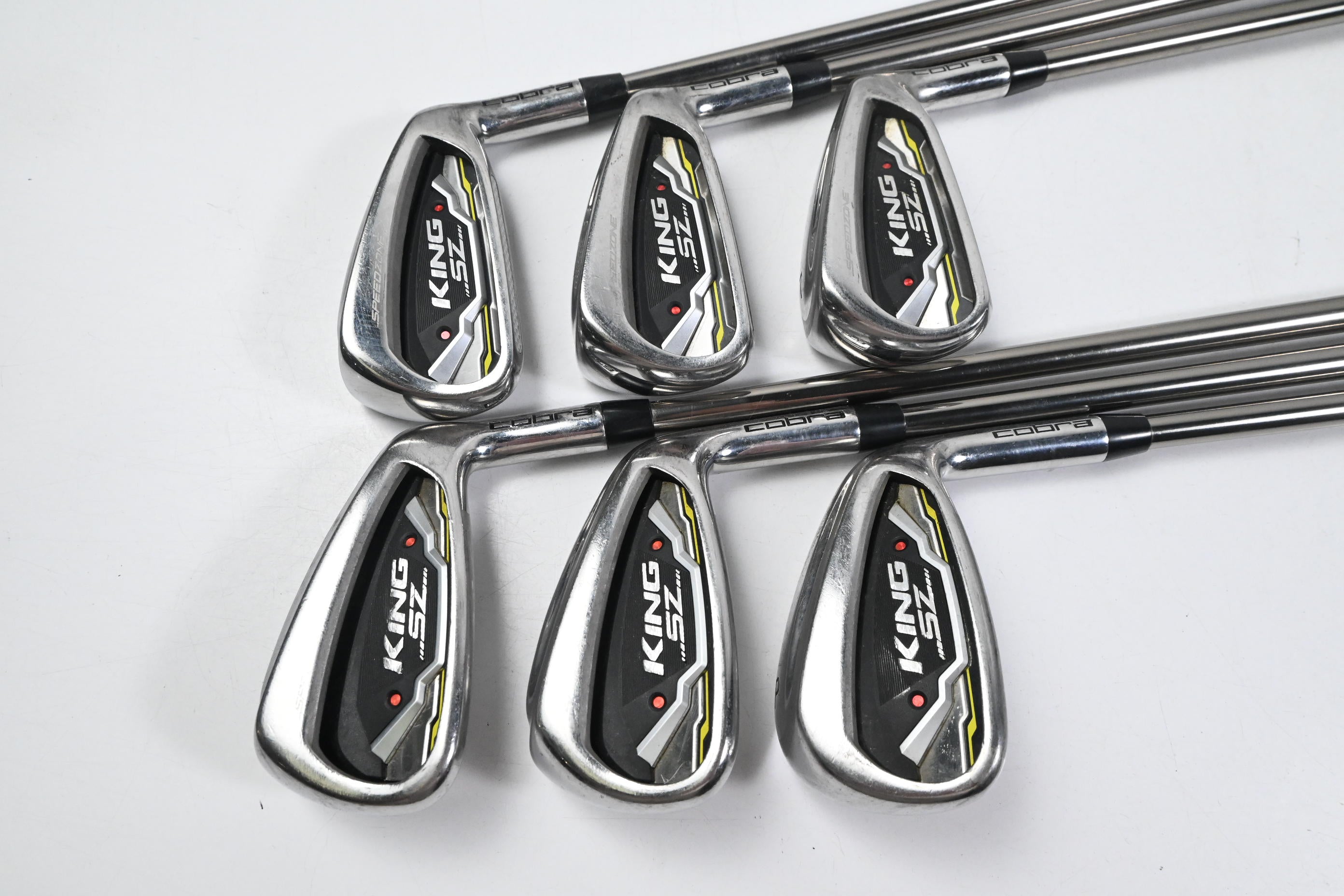 Cobra King Speedzone Irons / 5-PW / Regular Flex UST Mamiya Recoil ESX Shafts