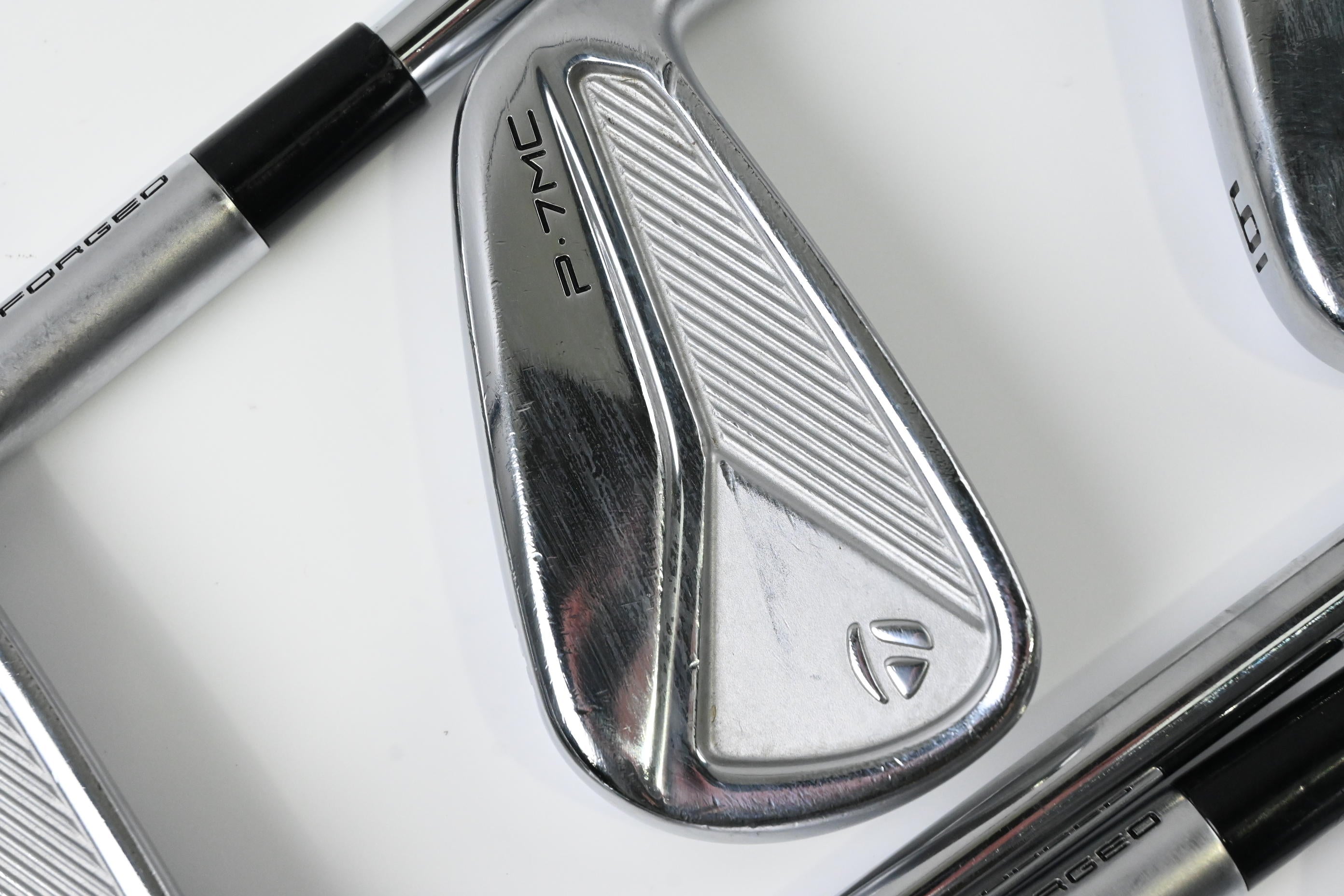 Taylormade P7MC 2023 Irons / 4-PW / Stiff Flex KBS Tour Shafts