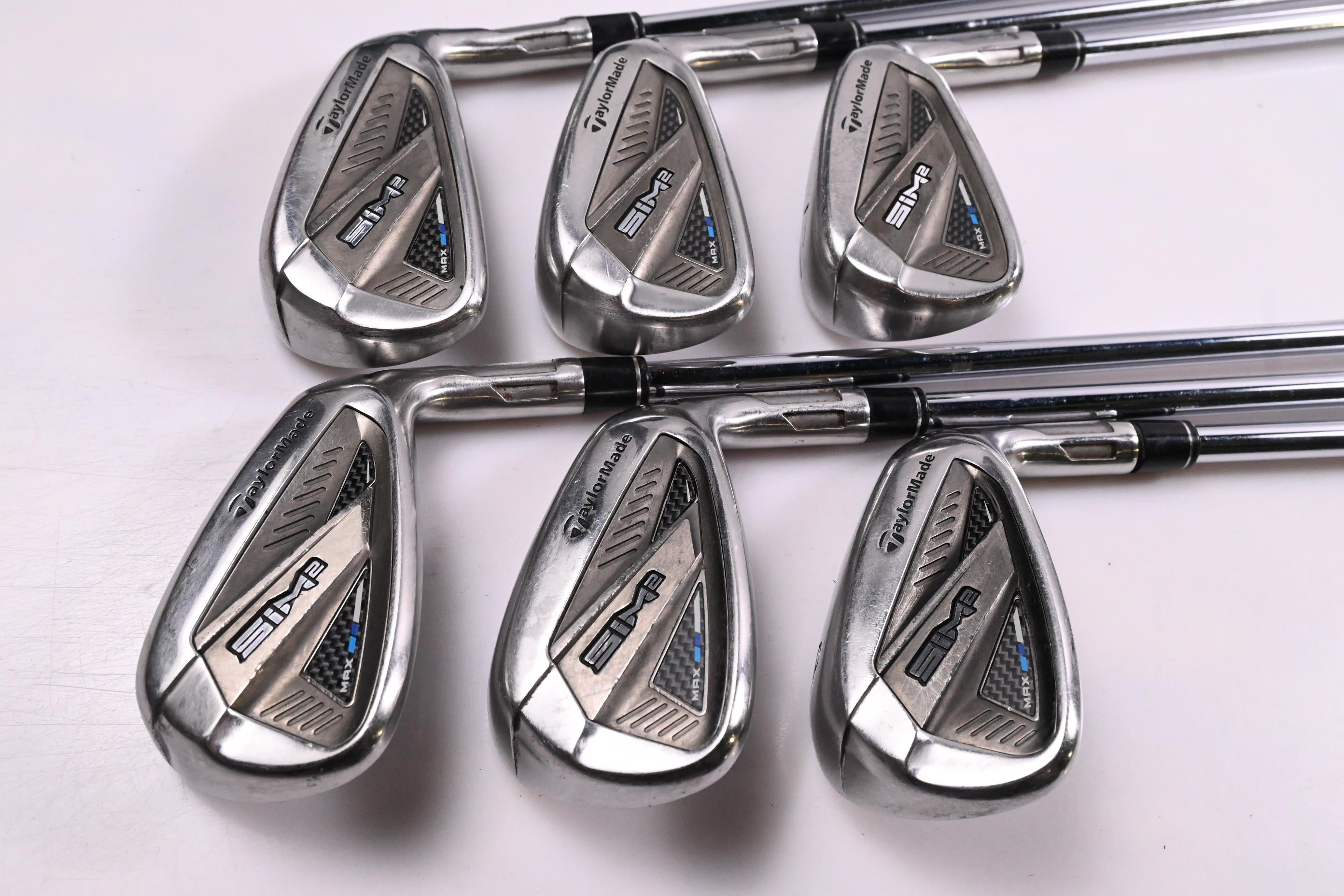 Taylormade SIM2 Max Irons / 5-PW / Regular Flex KBS MAX MT 85 Shafts