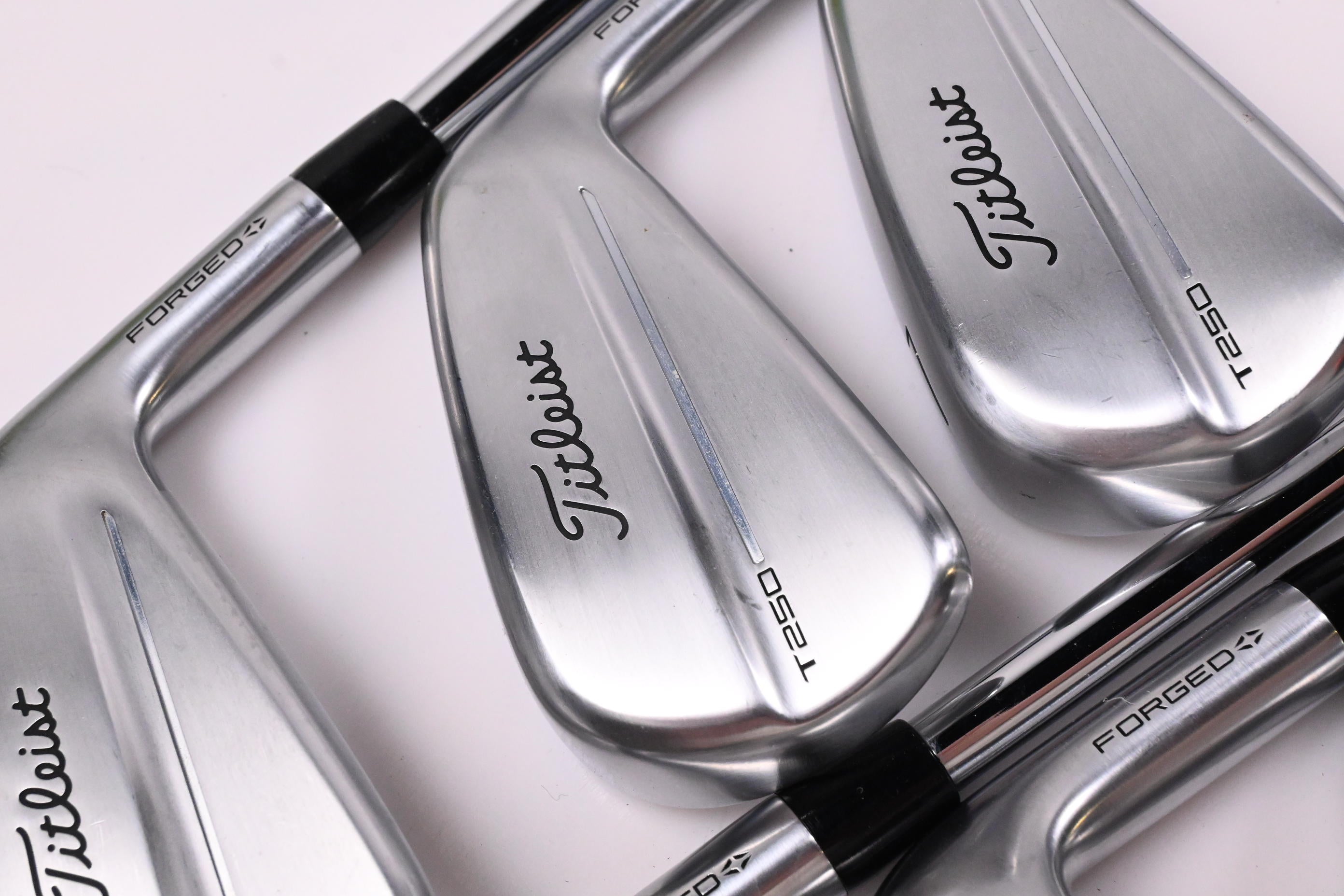 Titleist T250 2025 Irons / 5-PW / Stiff Flex True Temper AMT Black Shafts