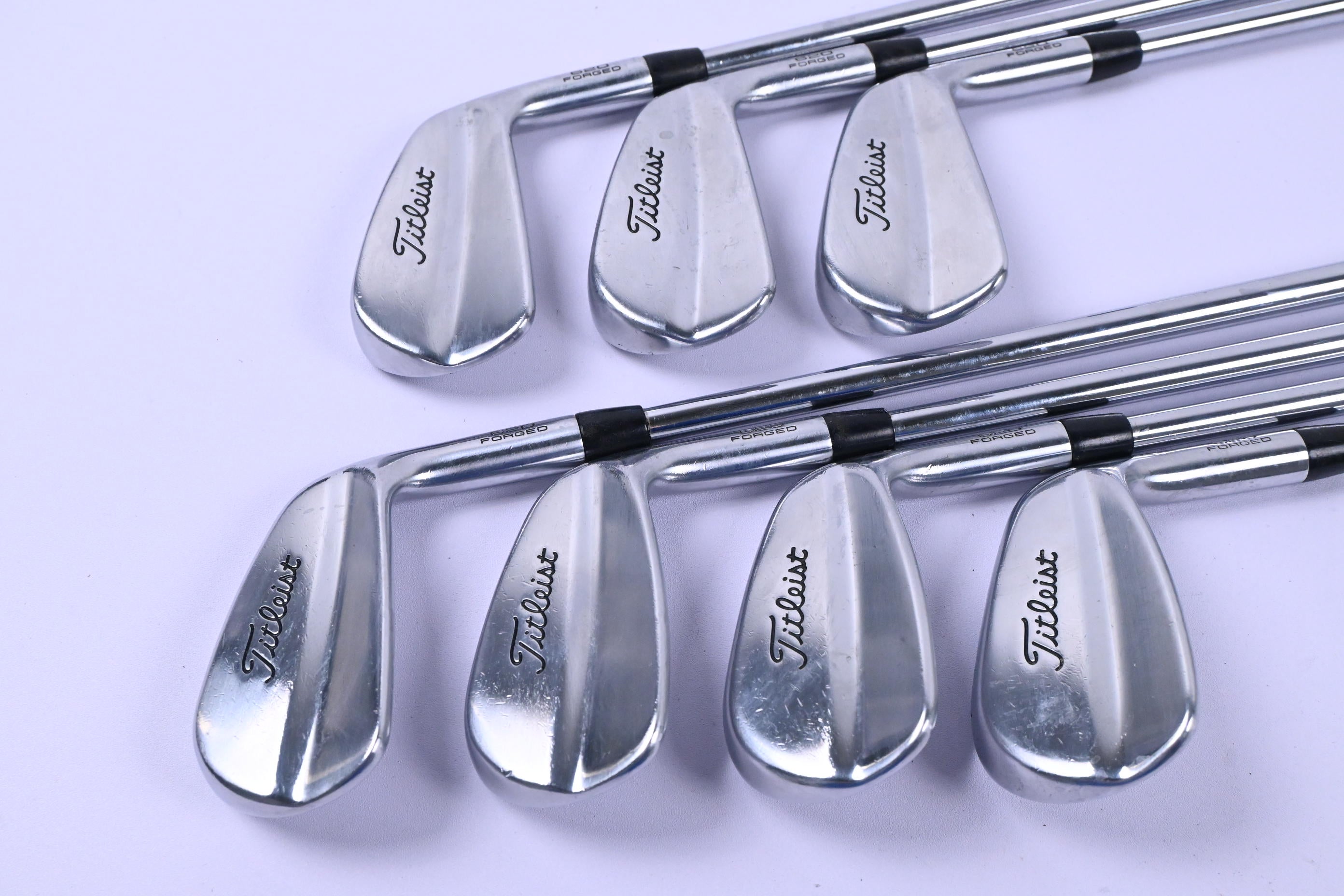 Titleist MB 620 Irons / 4-PW / Stiff Flex Project X Rifle Shatfs