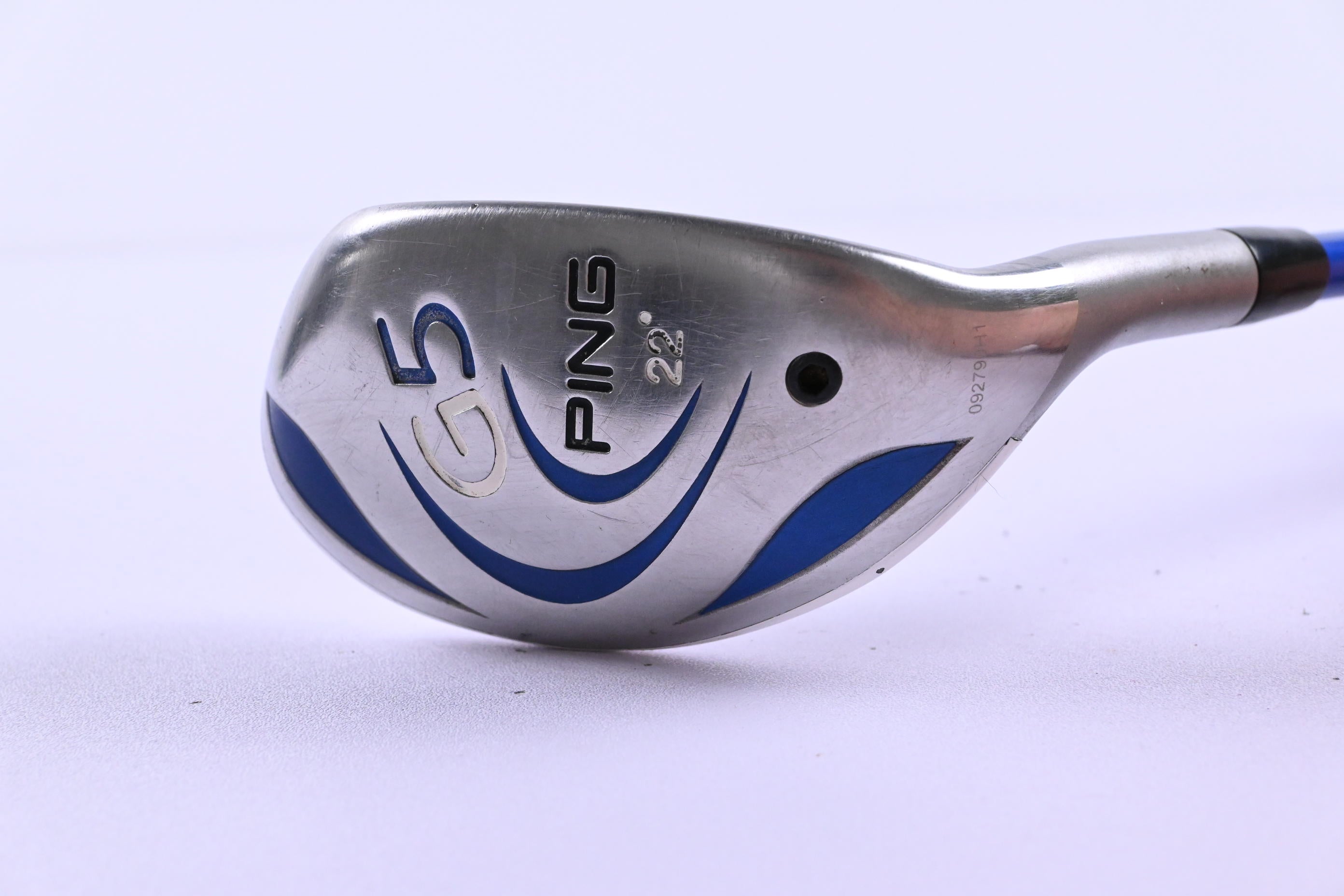 Ping G5 #4 Hybrid / 22 Degree / Regular Flex Grafalloy ProLaunch Blue HY Shaft
