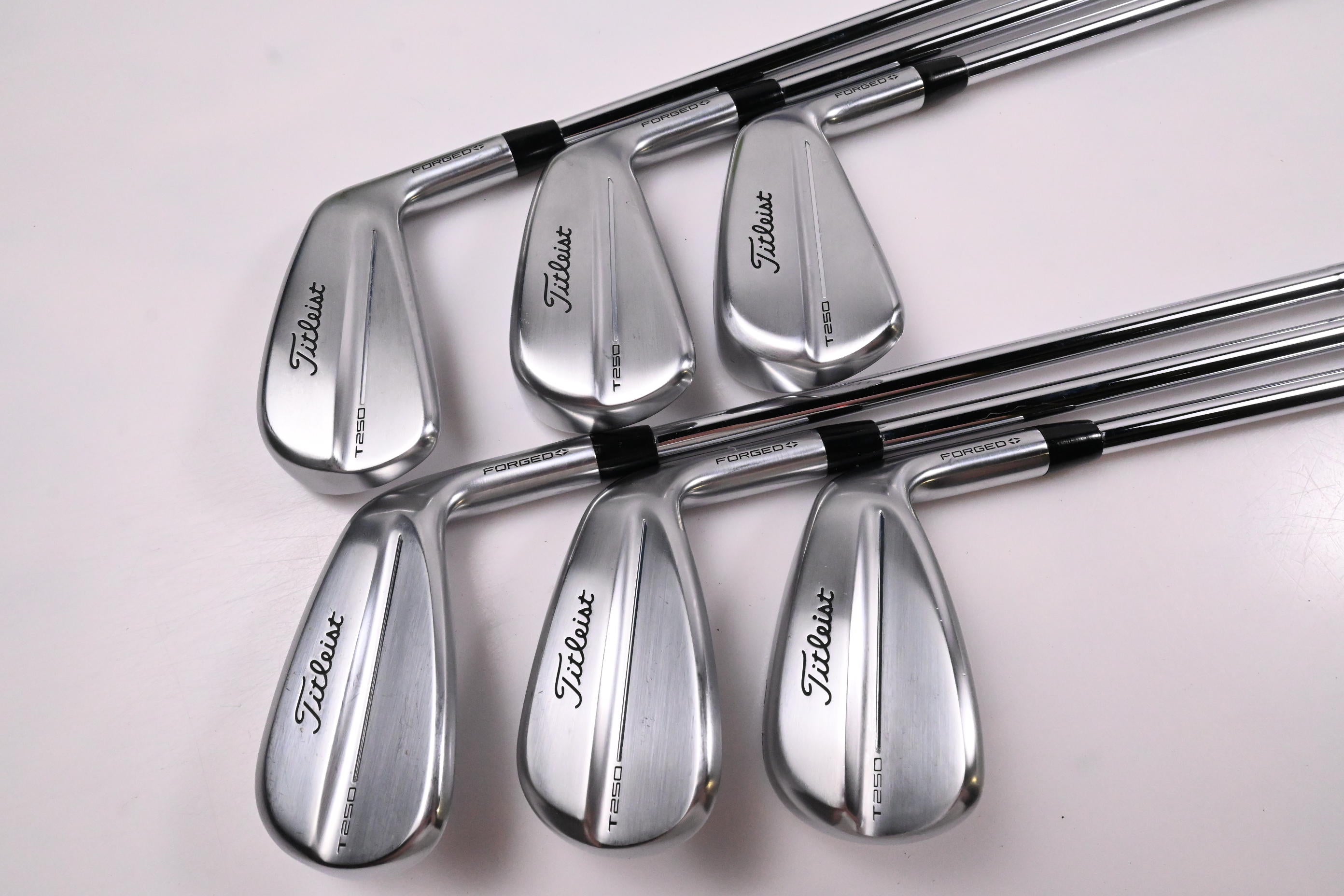 Titleist T250 2025 Irons / 5-PW / Stiff Flex True Temper AMT Black Shafts