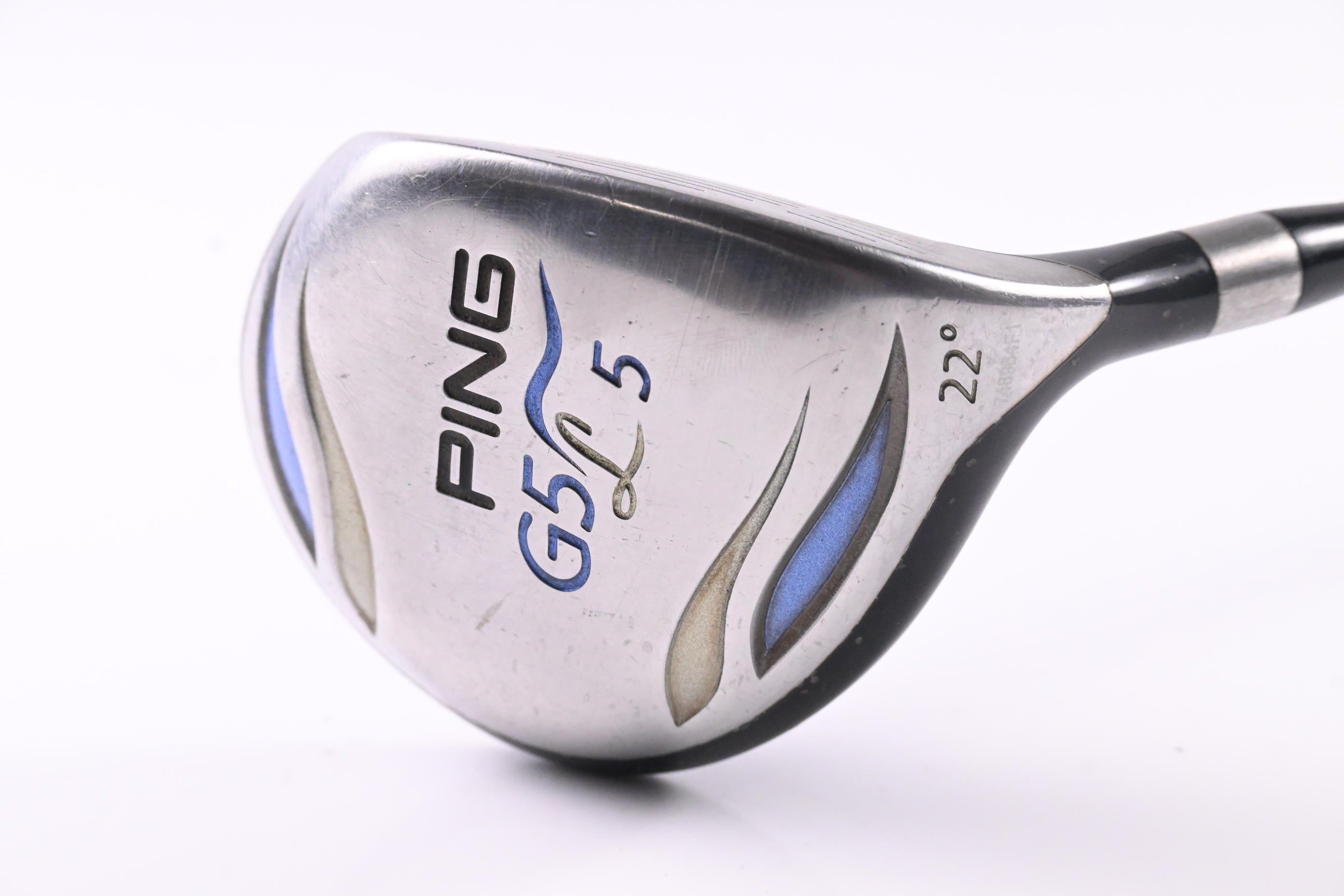 Ladies Ping G5L #5 Wood / 22 Degree / Ladies Flex Ping ULT 50 F Shaft
