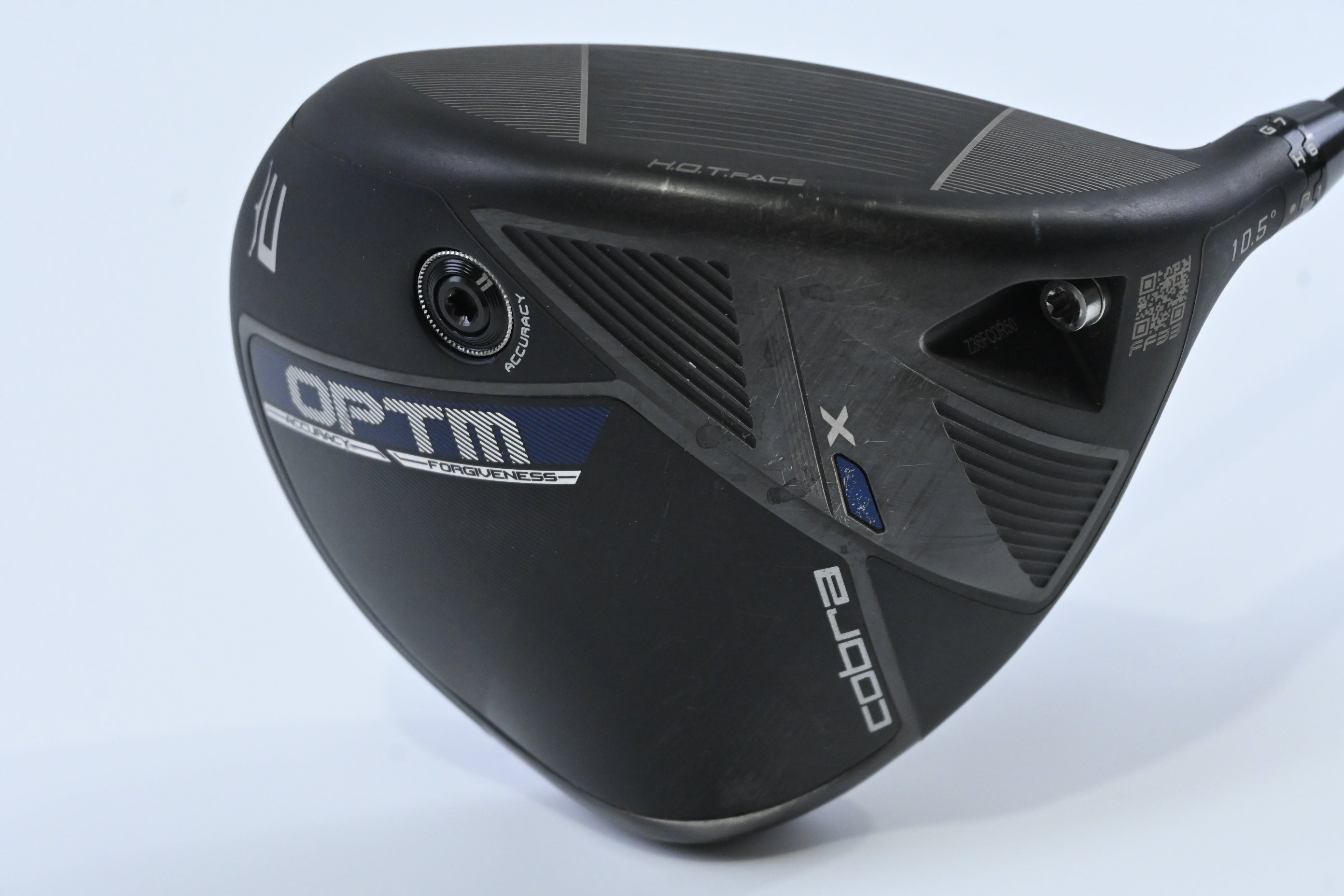 Cobra OPTM X Driver / 10.5 Degree / Stiff Flex Kai'li Dark Waves White 60 Shaft