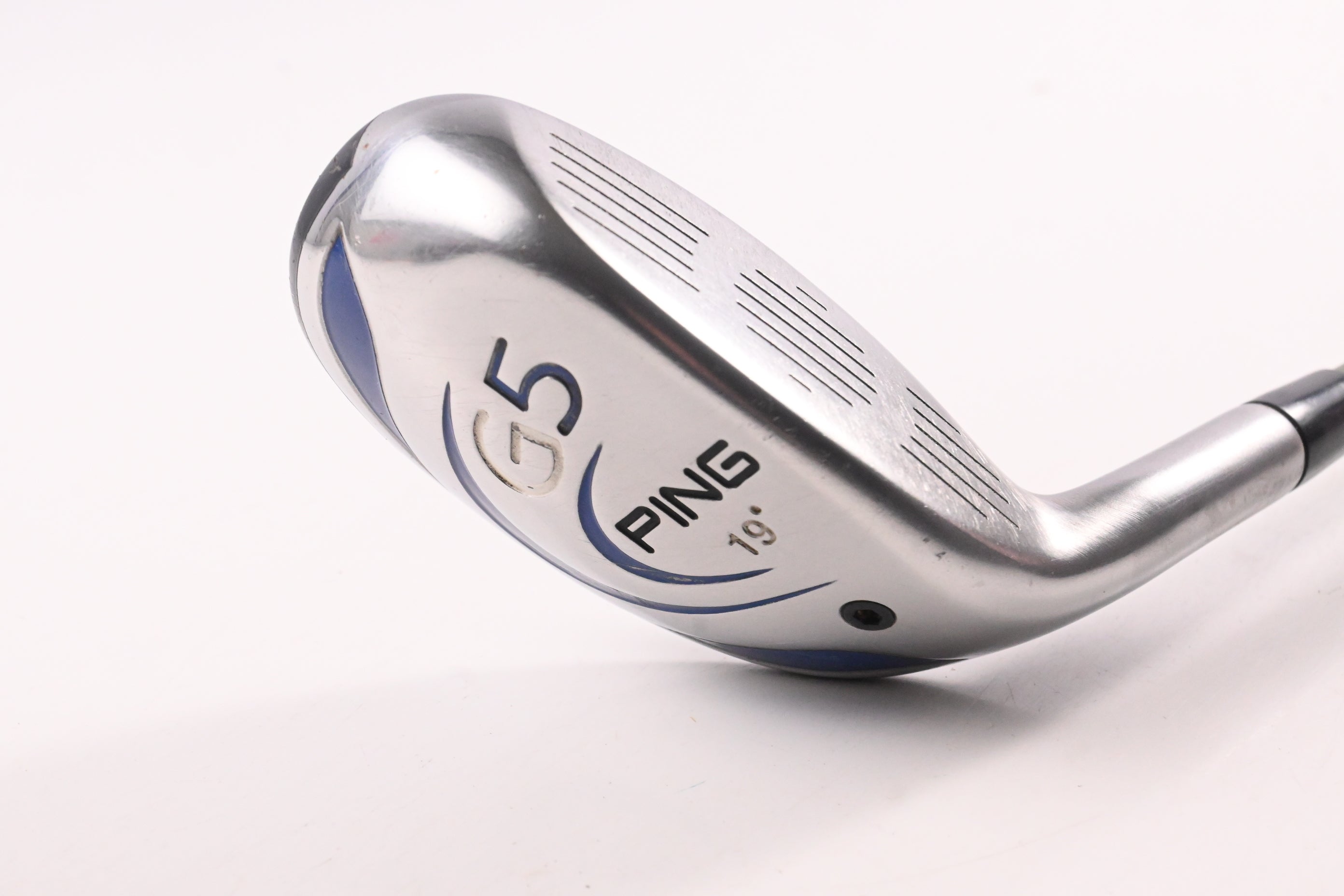 Ping G5 #3 Hybrid / 19 Degree / Stiff Flex Aldila NV Green 85 Shaft