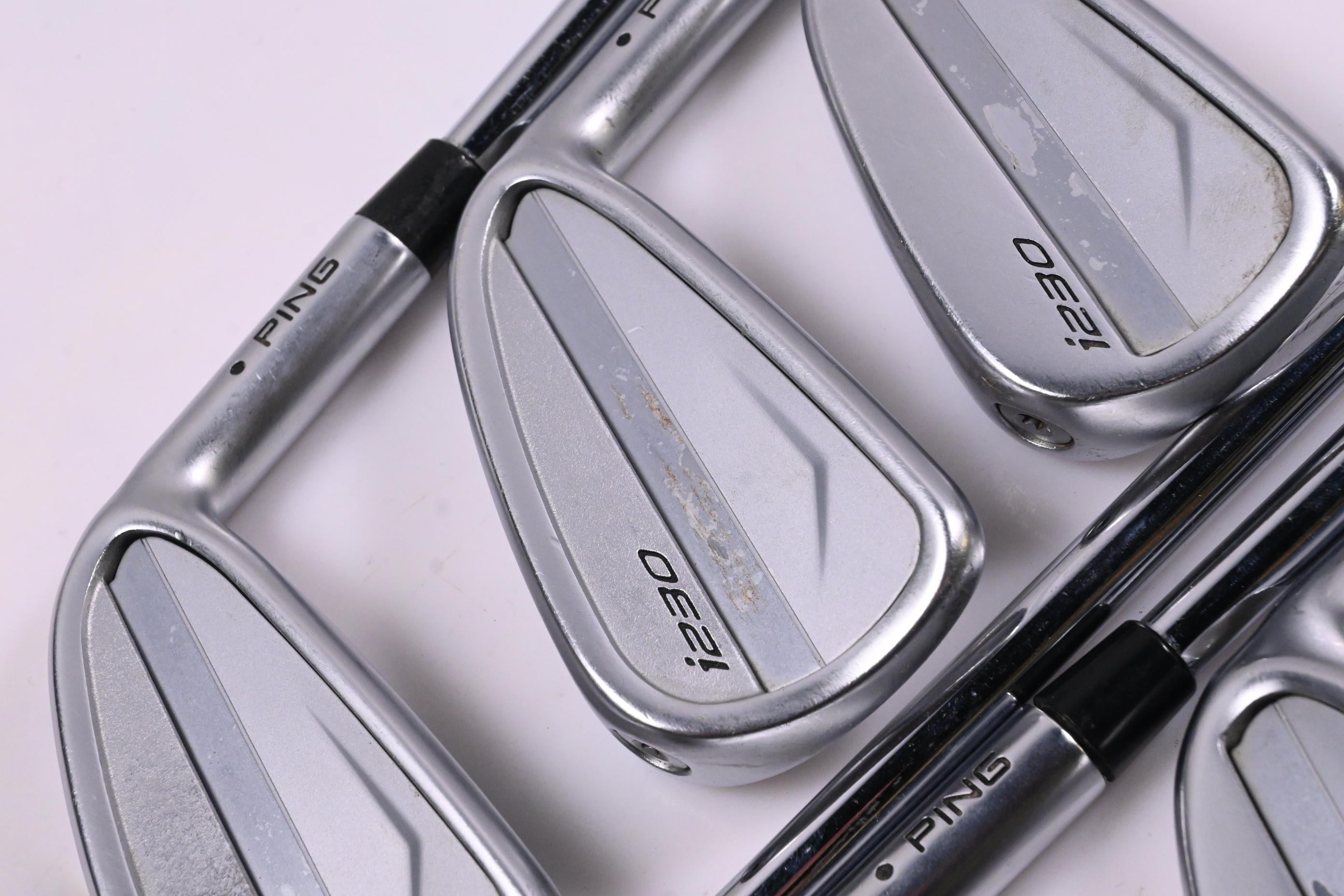 Ping i230 Irons / 4-PW / Black Dot / Stiff Flex Project X LZ 120 Shafts