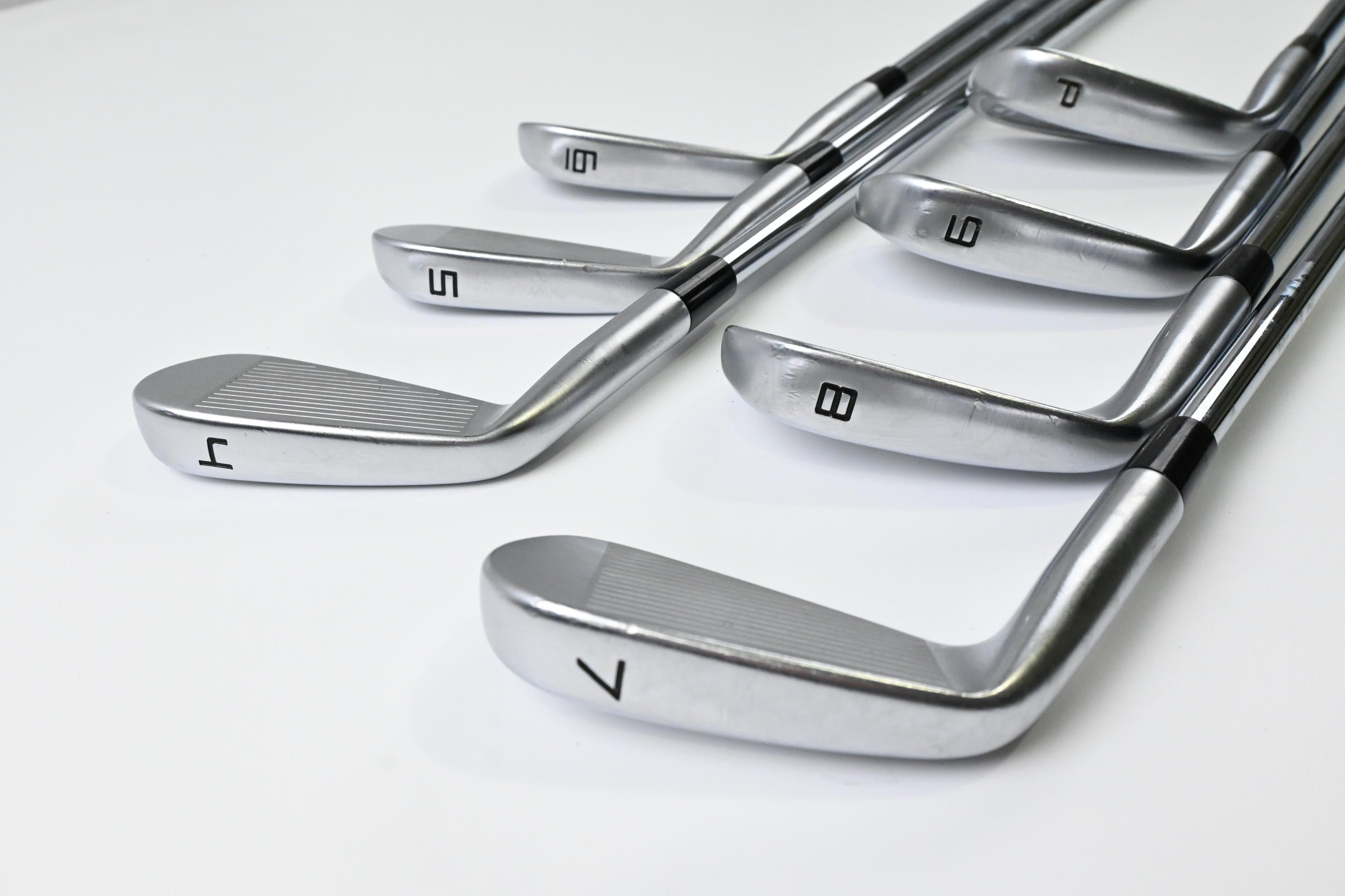 Taylormade P7MC 2023 Irons / 4-PW / Stiff Flex KBS Tour Shafts