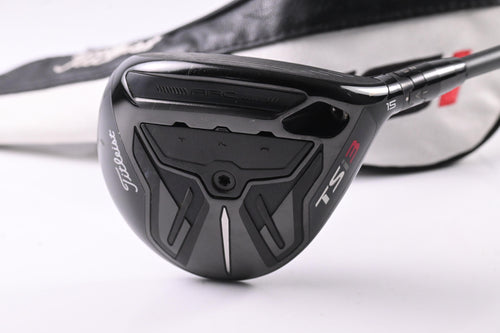 Titleist TSi3 #3 Wood / 15 Degree / Stiff Flex HZRDUS Smoke Black 70 Shaft
