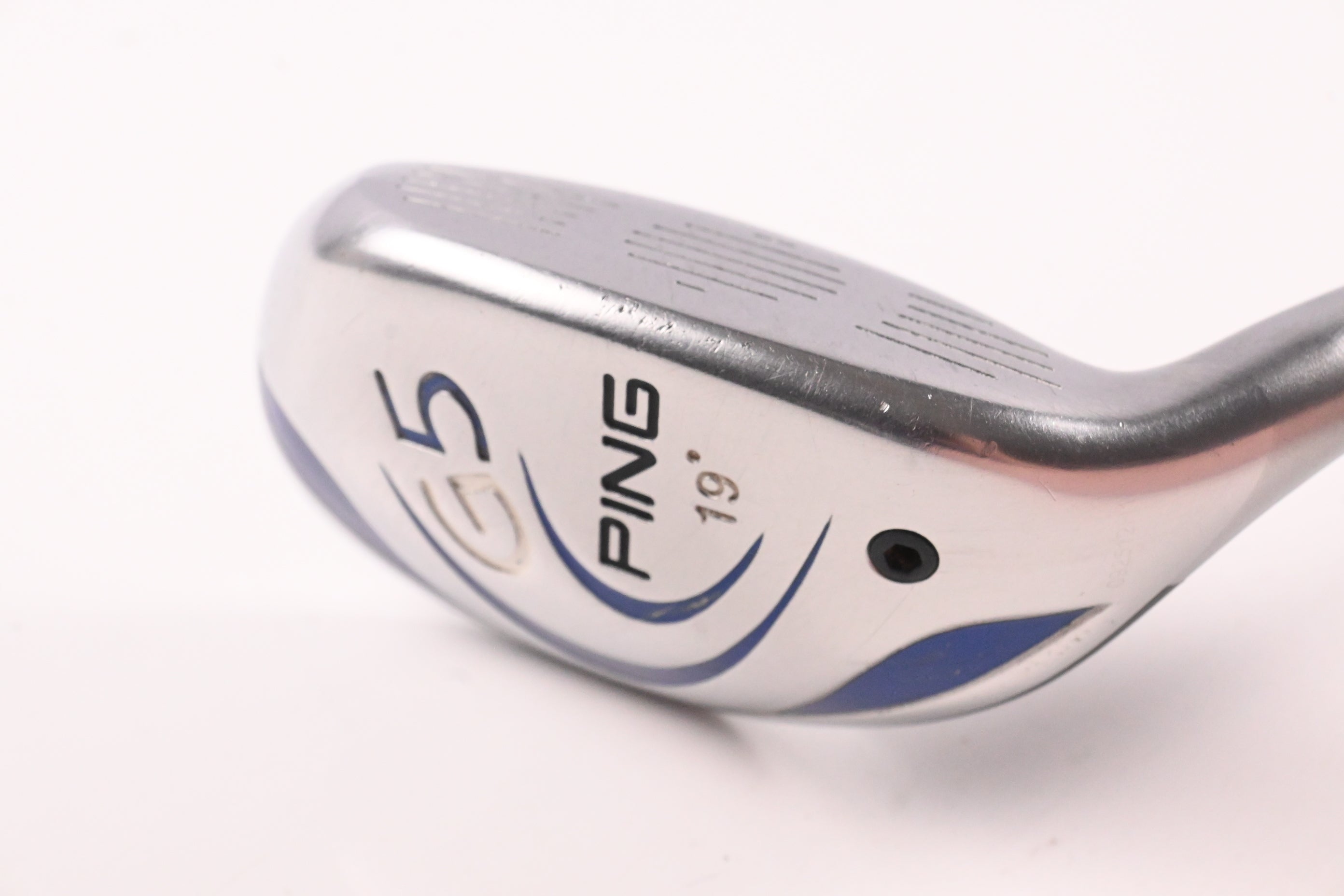 Ping G5 #3 Hybrid / 19 Degree / Stiff Flex Aldila NV Green 85 Shaft