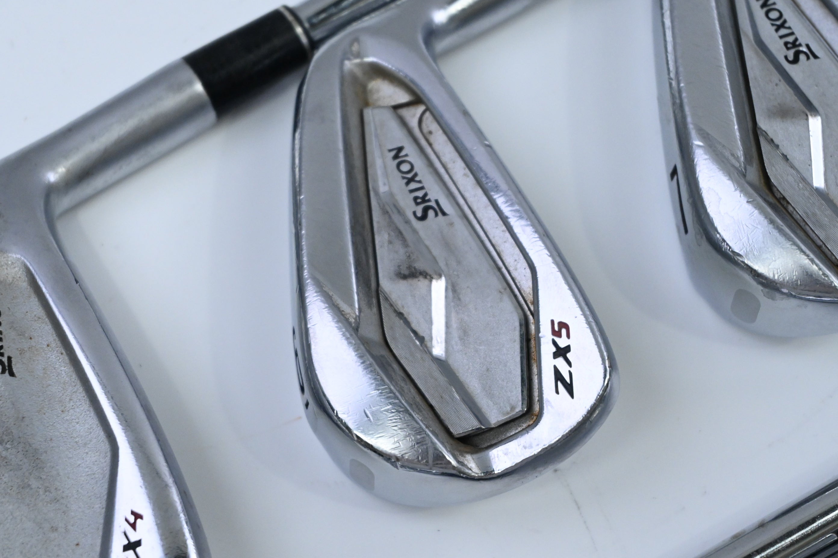Srixon ZX5 Irons / 5-PW / Stiff Flex KBS Tour 90 Shafts