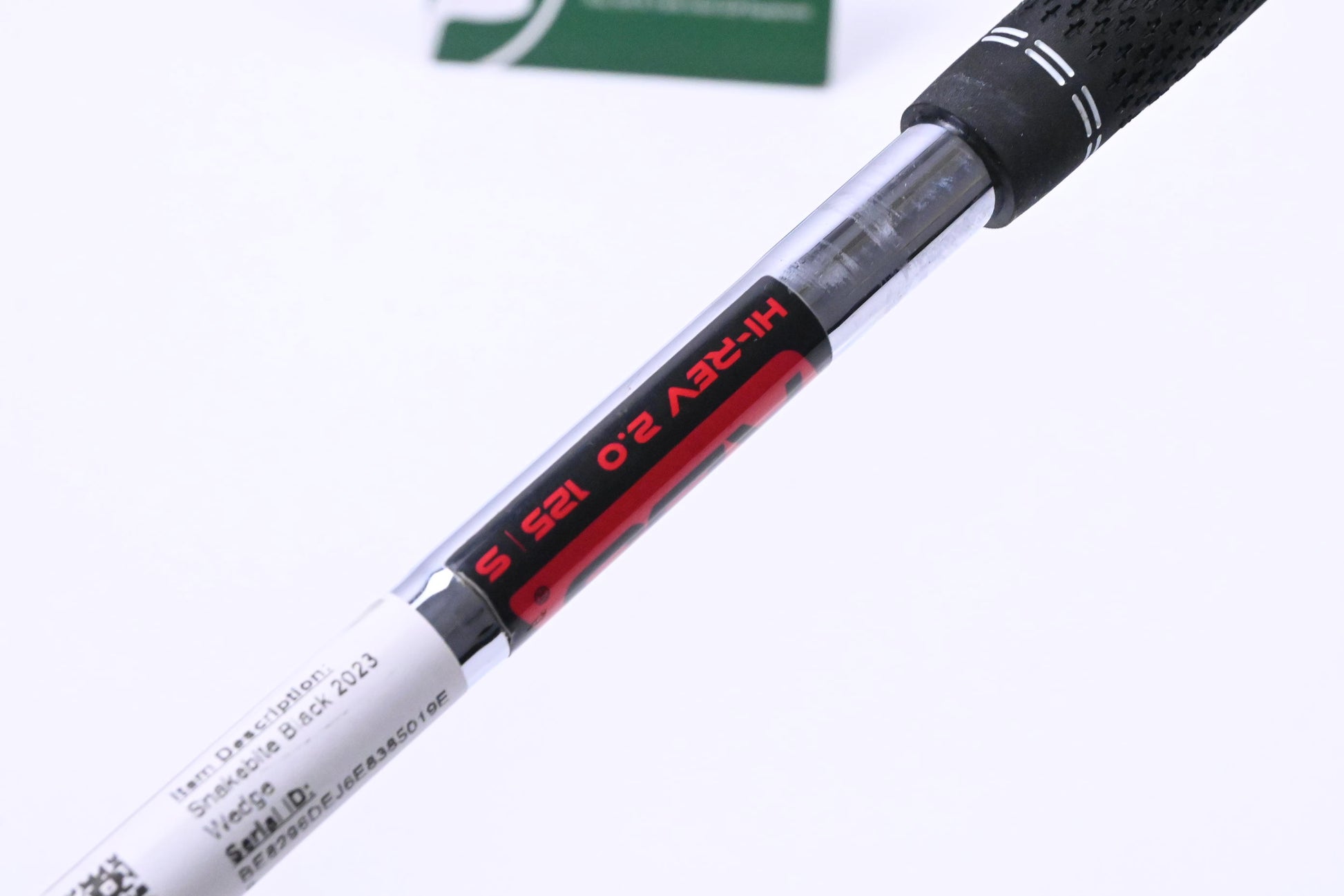 Cobra Snakebite Black 2023 Lob Wedge / 58 Degree / Stiff Flex KBS Hi Rev 2.0 125