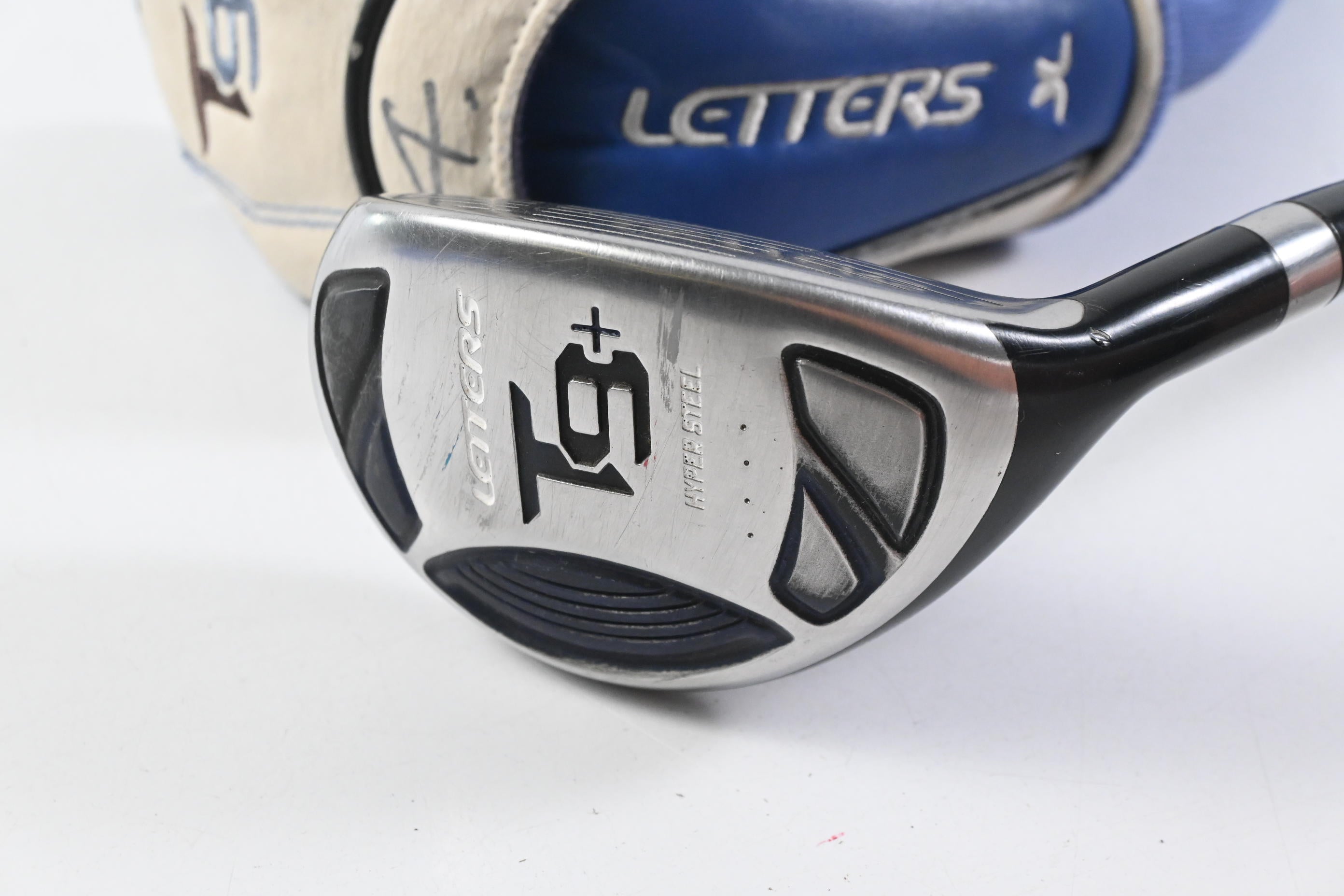 John Letters T9+ #4 Hybrid / 22 Degree / Regular Flex Aldila Tour Gold 80 Shaft