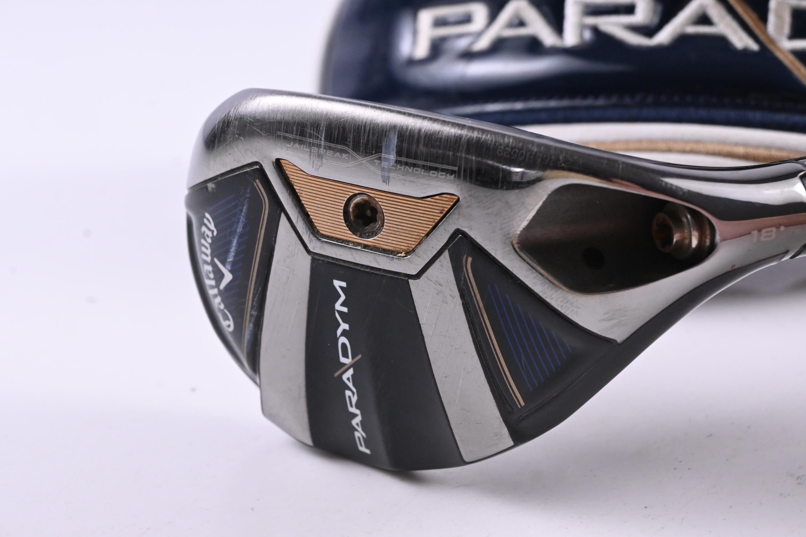 Callaway Paradym #3 Hybrid / 18 Degree / Stiff Flex HZRDUS Silver 75 Shaft