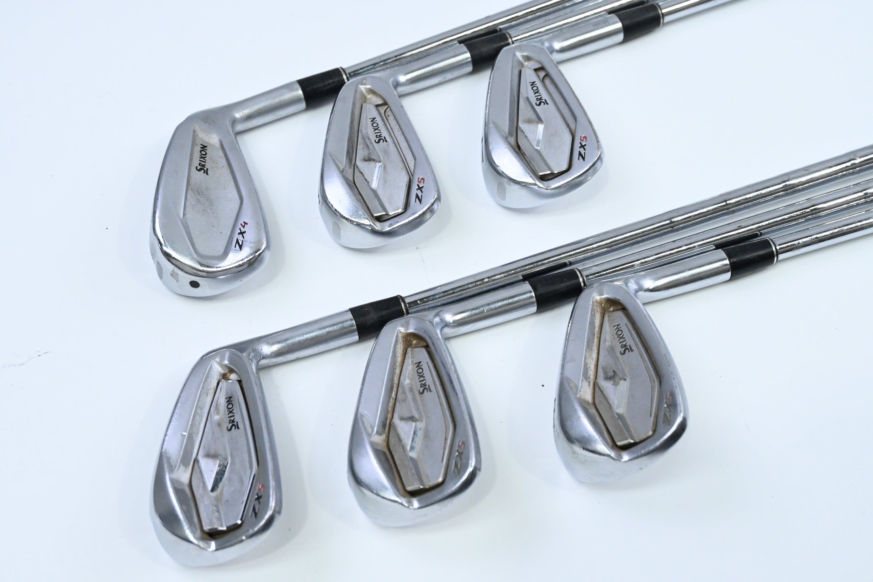 Srixon ZX5 Irons / 5-PW / Stiff Flex KBS Tour 90 Shafts