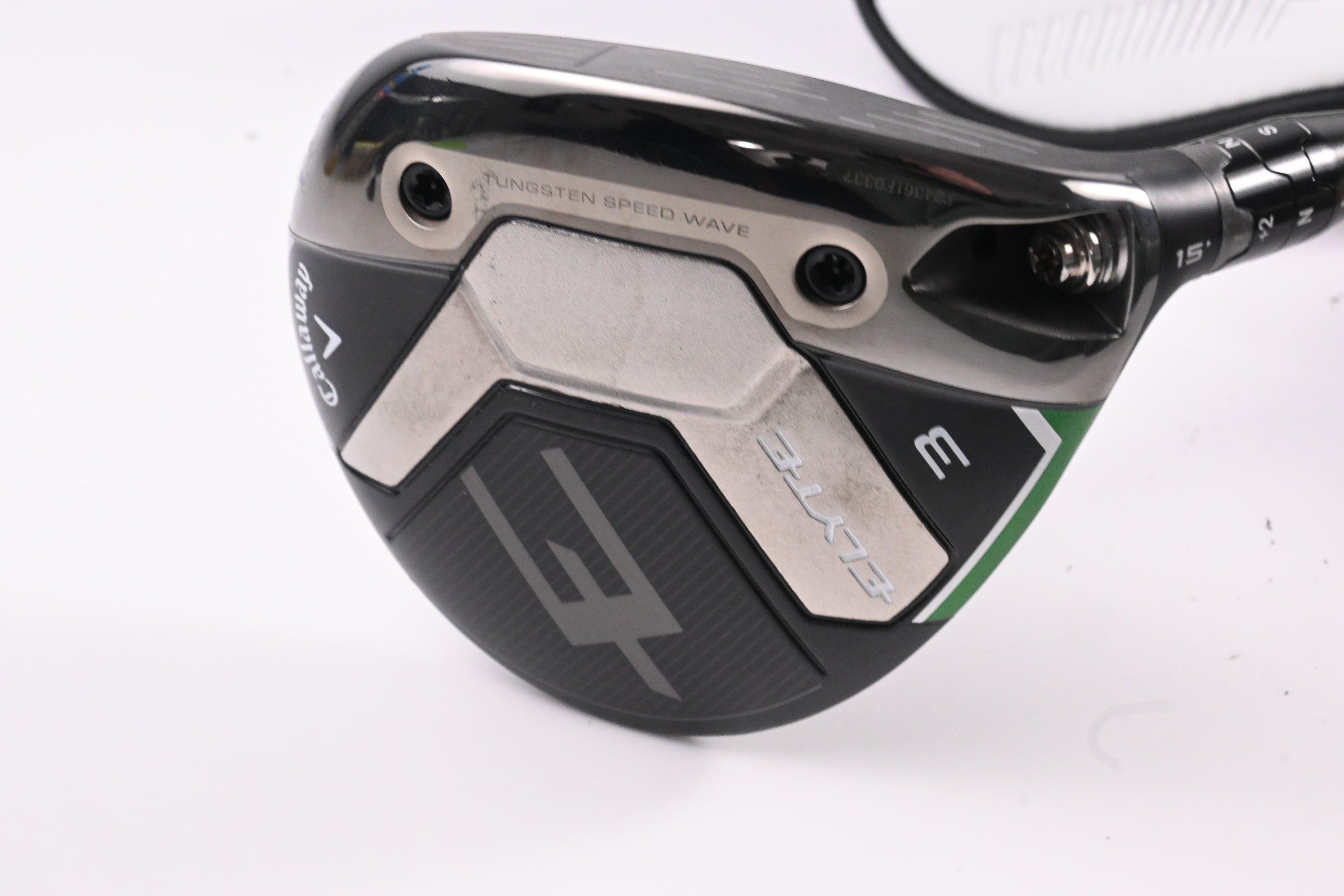 Callaway Elyte #3 Wood / 15 Degree / Regular Flex Vanquish 5 Shaft