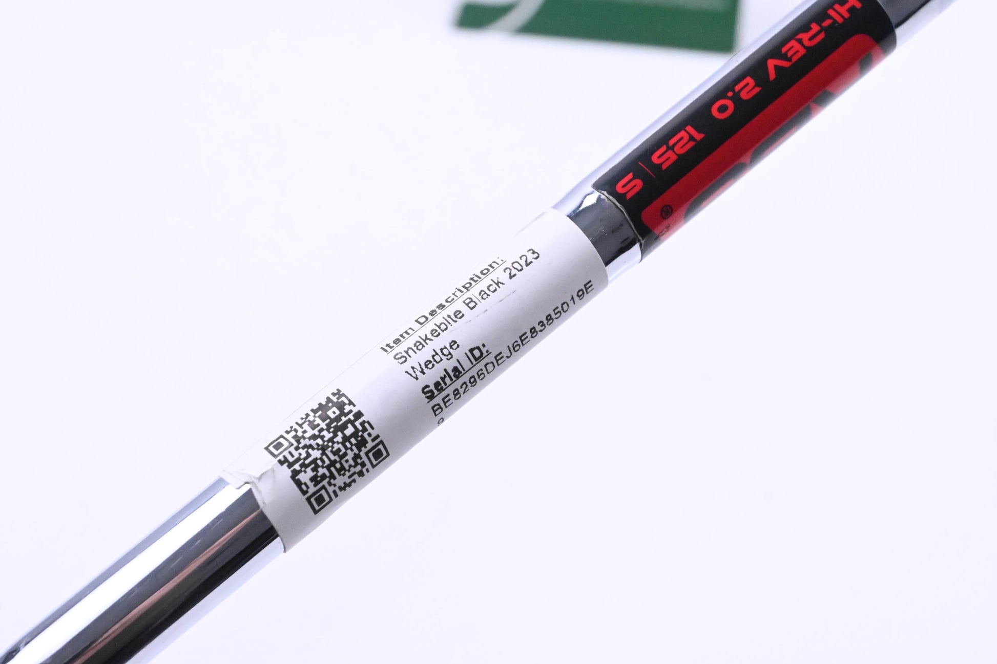 Cobra Snakebite Black 2023 Lob Wedge / 58 Degree / Stiff Flex KBS Hi Rev 2.0 125