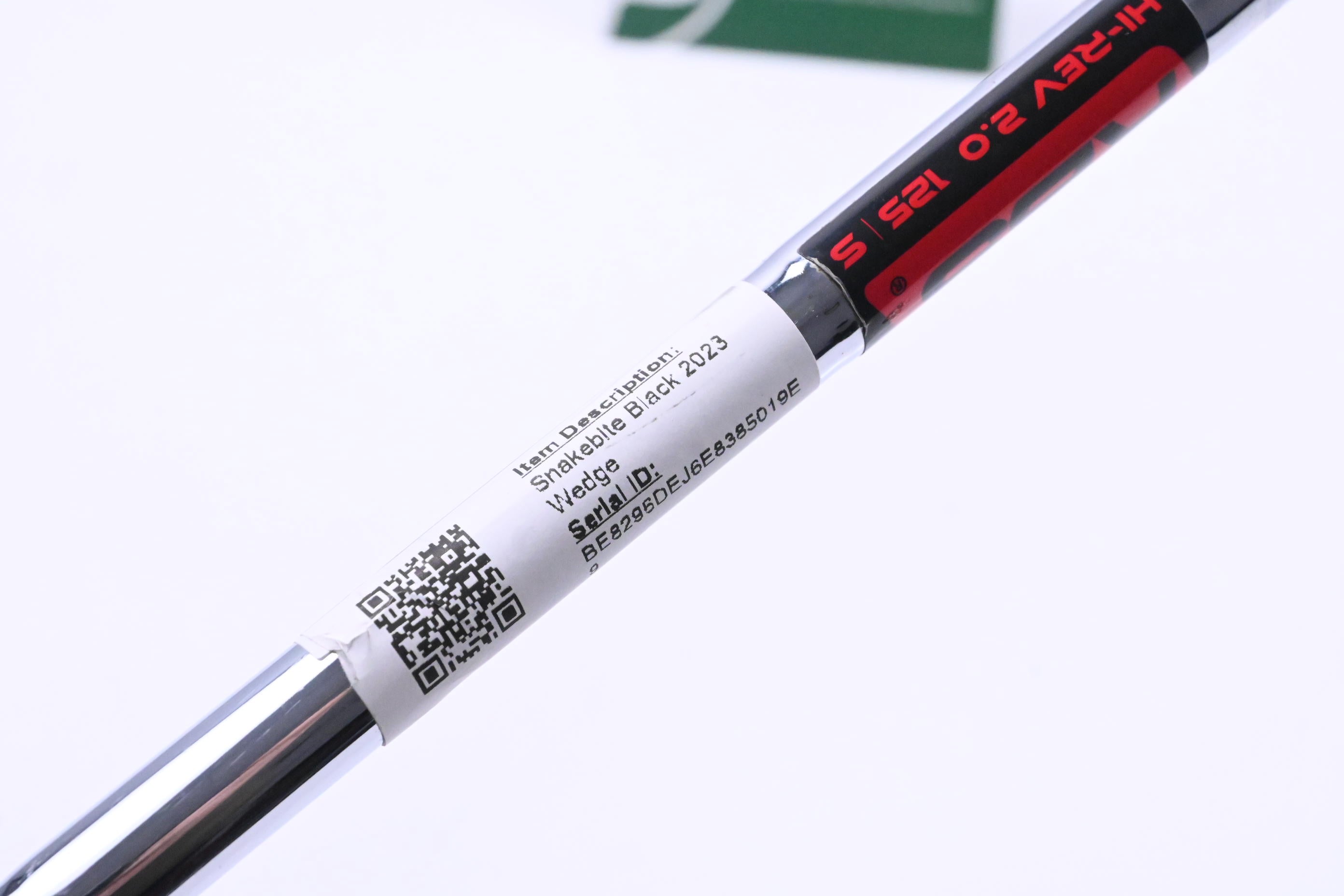 Cobra Snakebite Black 2023 Lob Wedge / 58 Degree / Stiff Flex KBS Hi Rev 2.0 125