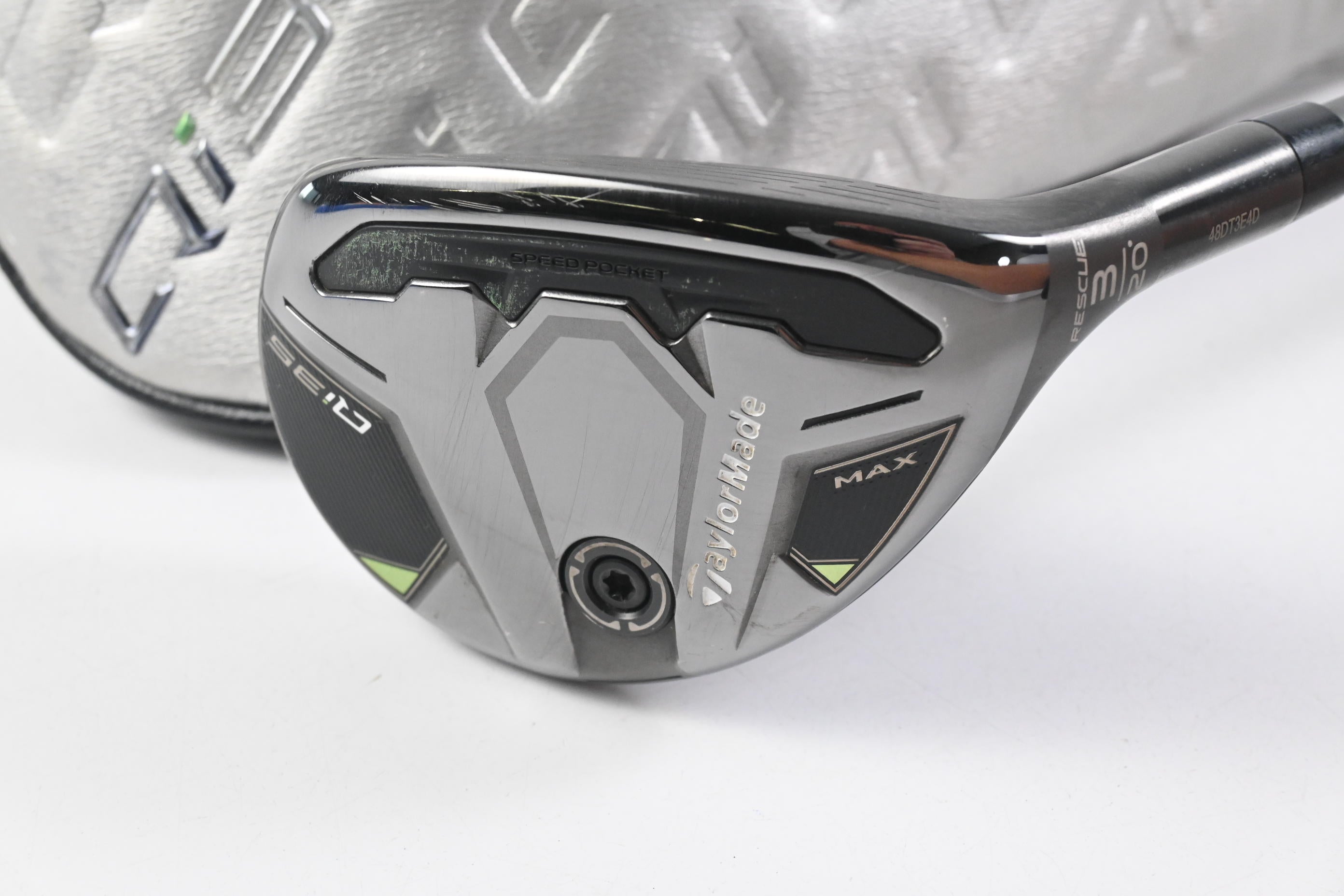 Taylormade Qi35 #3 Hybrid / 20 Degree / Stiff Flex Airspeeder 60 Shaft