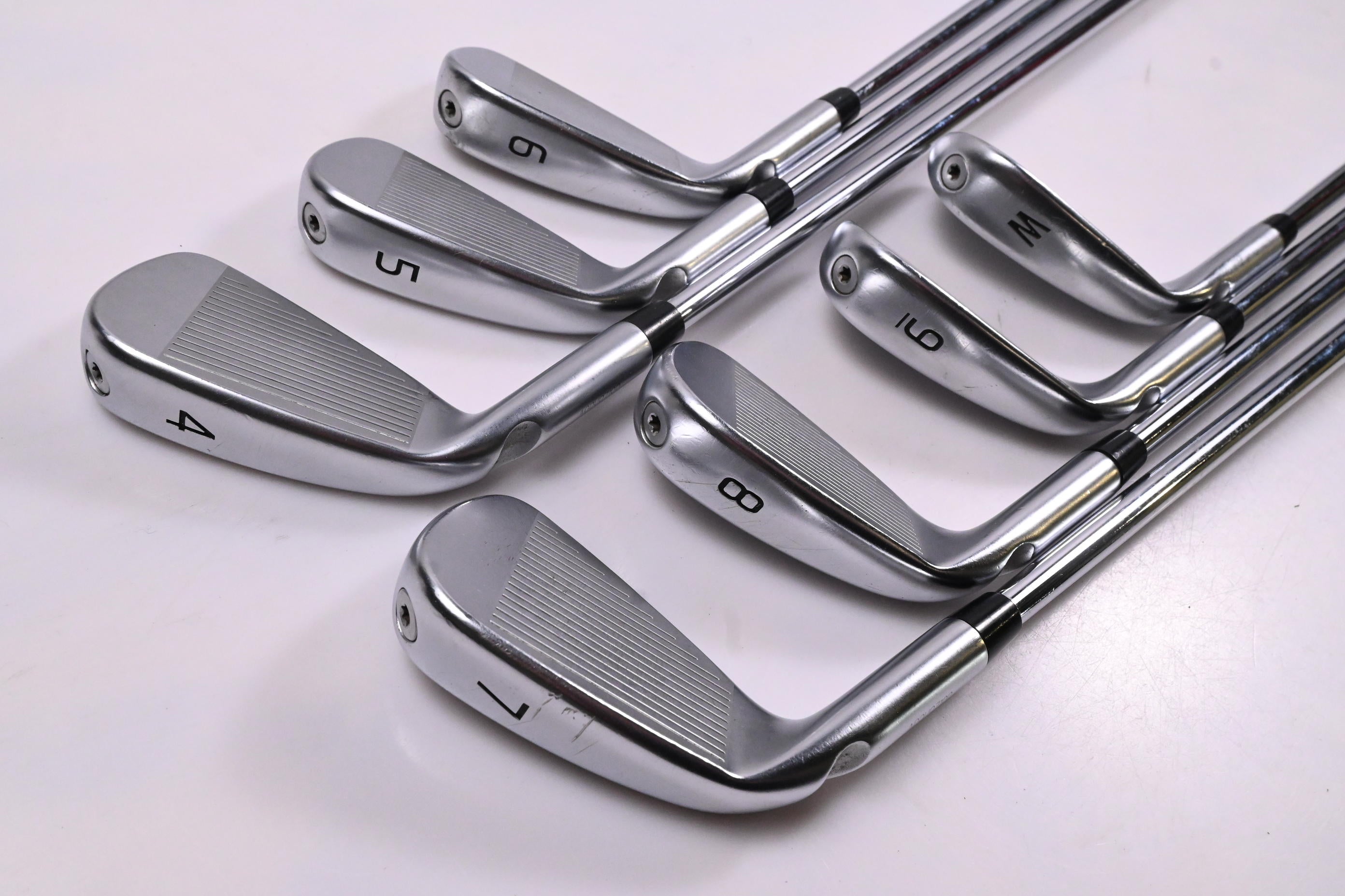 Ping i230 Irons / 4-PW / Black Dot / Stiff Flex Project X LZ 120 Shafts