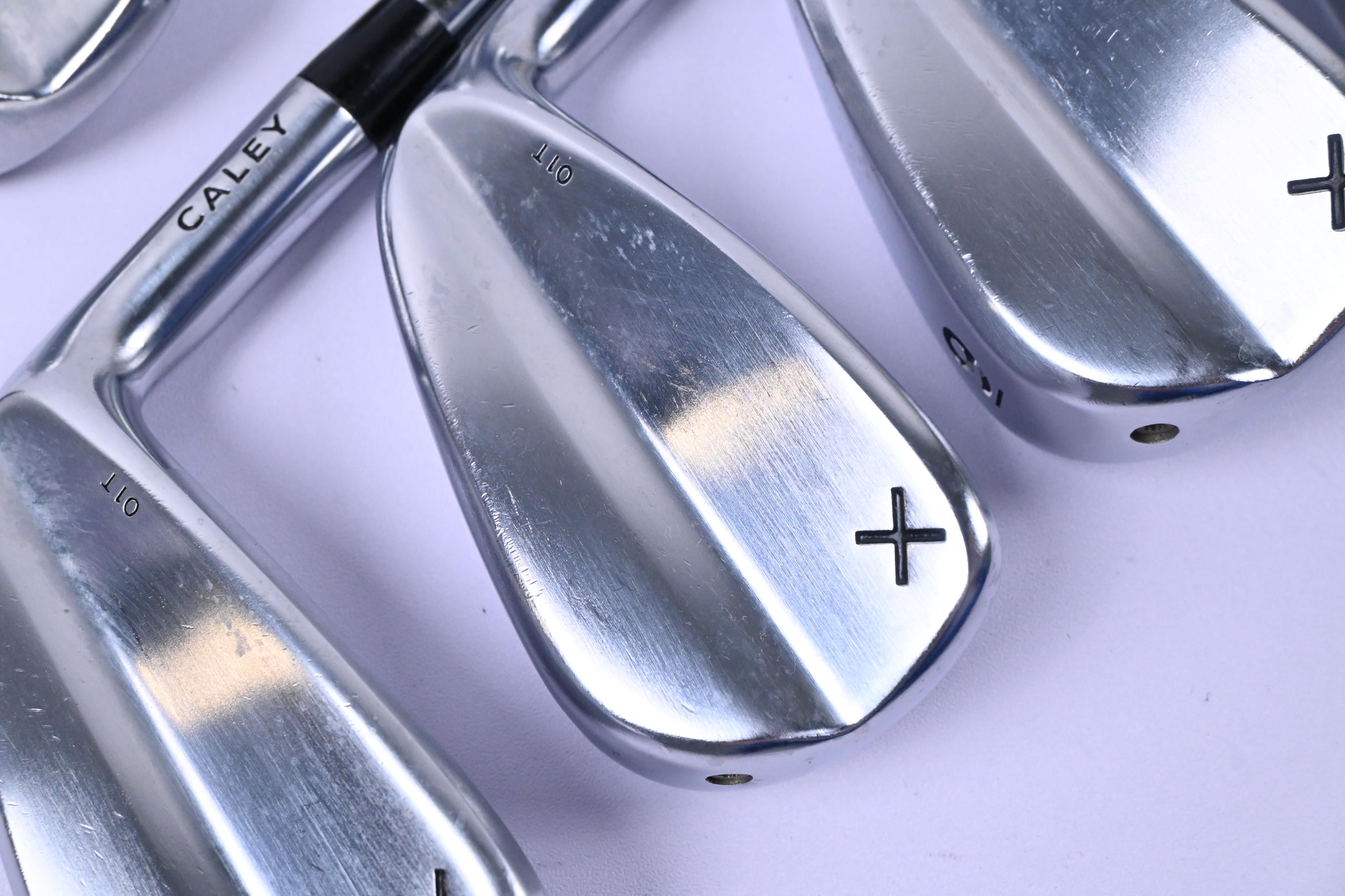 Caley 01T Irons / 4-PW / Regular Flex KBS Tour 110 Shafts