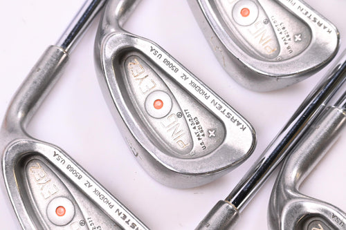 Ping Eye 2 + Irons / 3-PW / Orange Dot / Stiff Flex Ping Shafts