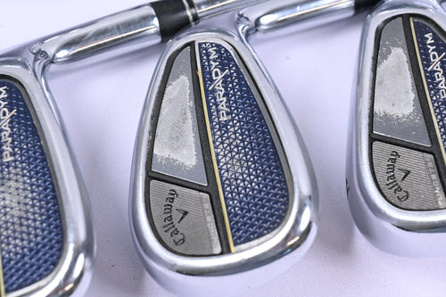 Callaway Paradym Irons / 6-PW+GW / Stiff Flex Elevate MPH 95 Shafts