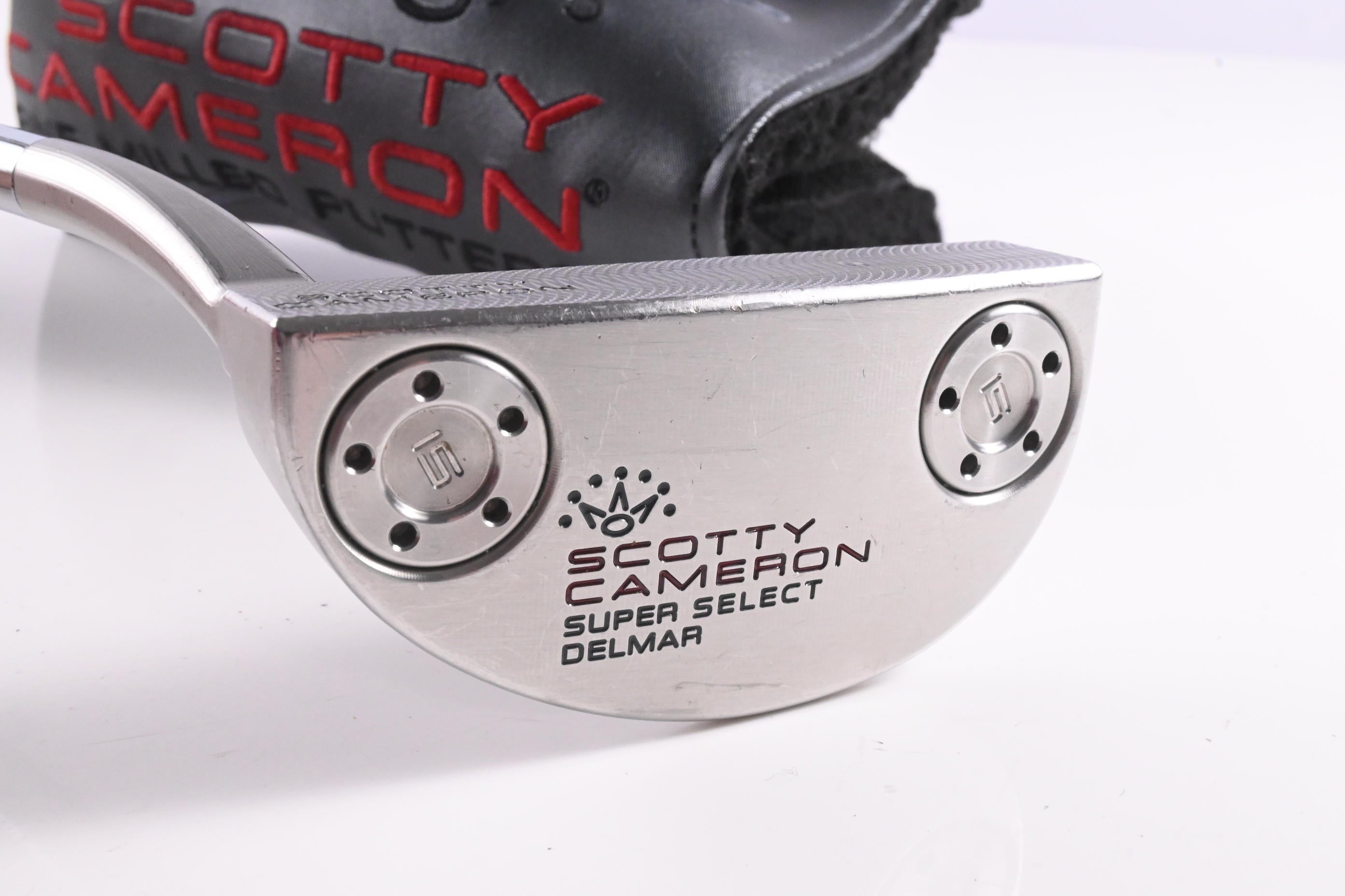 Left Hand Scotty Cameron Super Select Del Mar Putter / 34 Inch
