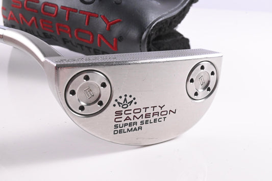 Left Hand Scotty Cameron Super Select Del Mar Putter / 34 Inch