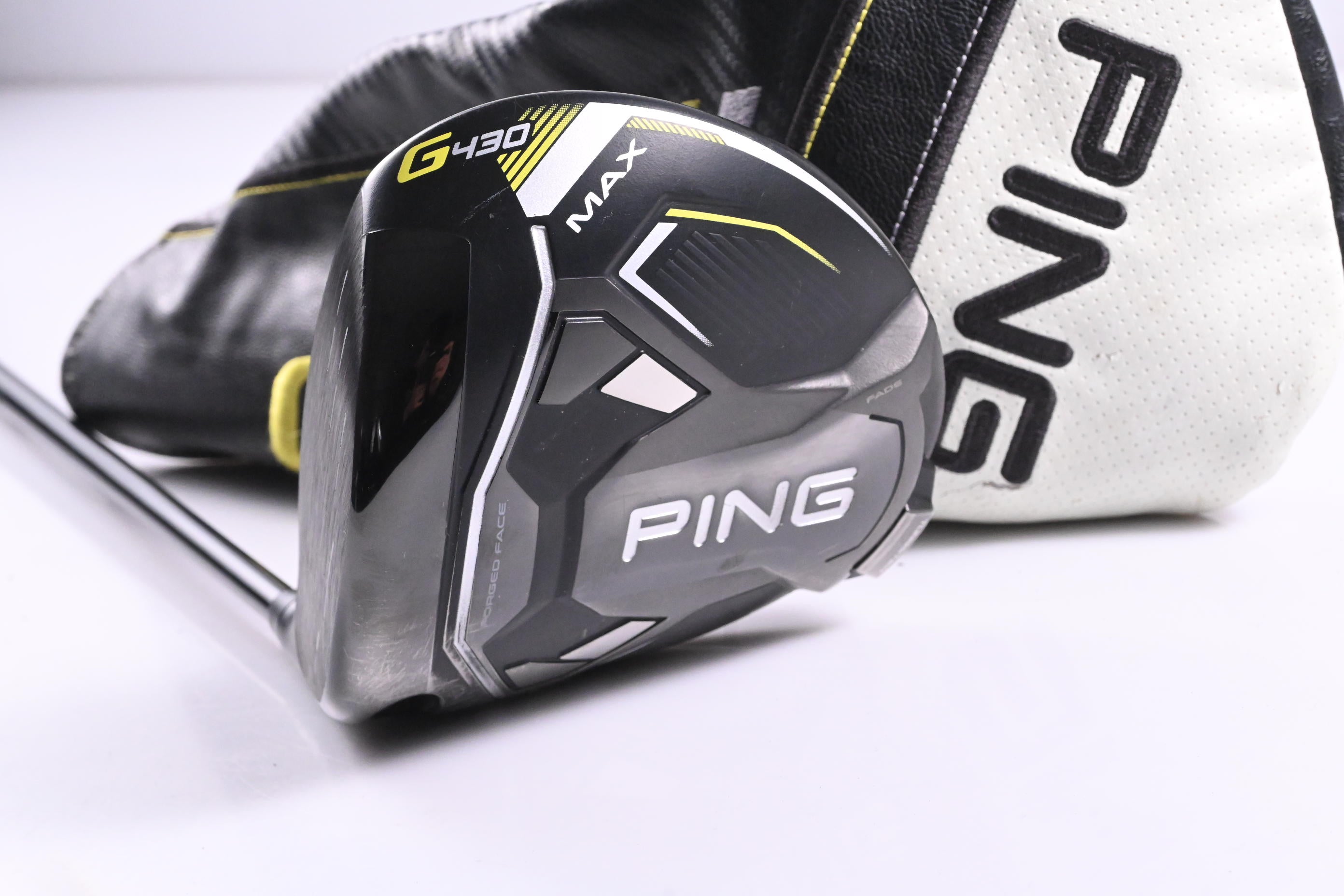 Left Hand Ping G430 Max Driver / 10.5 Degree / Stiff Flex HZRDUS Smoke Red RDX