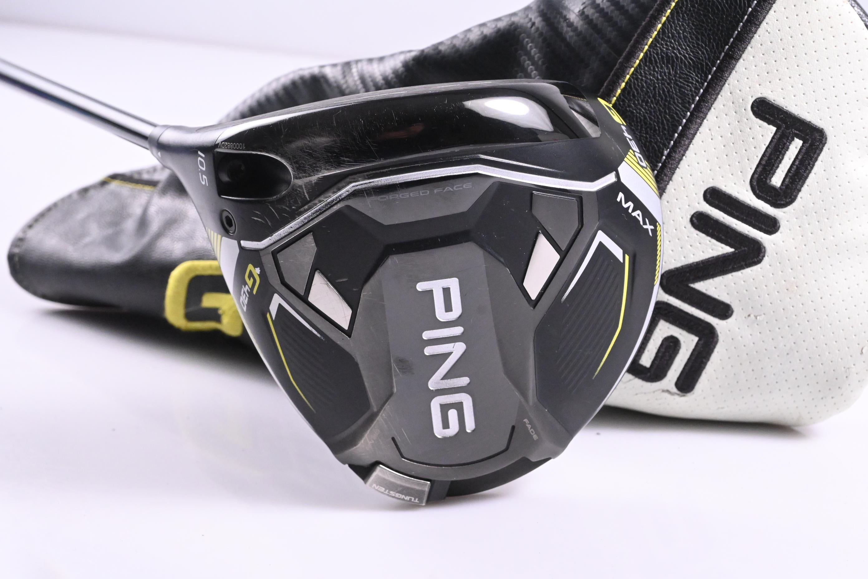 Left Hand Ping G430 Max Driver / 10.5 Degree / Stiff Flex HZRDUS Smoke Red RDX