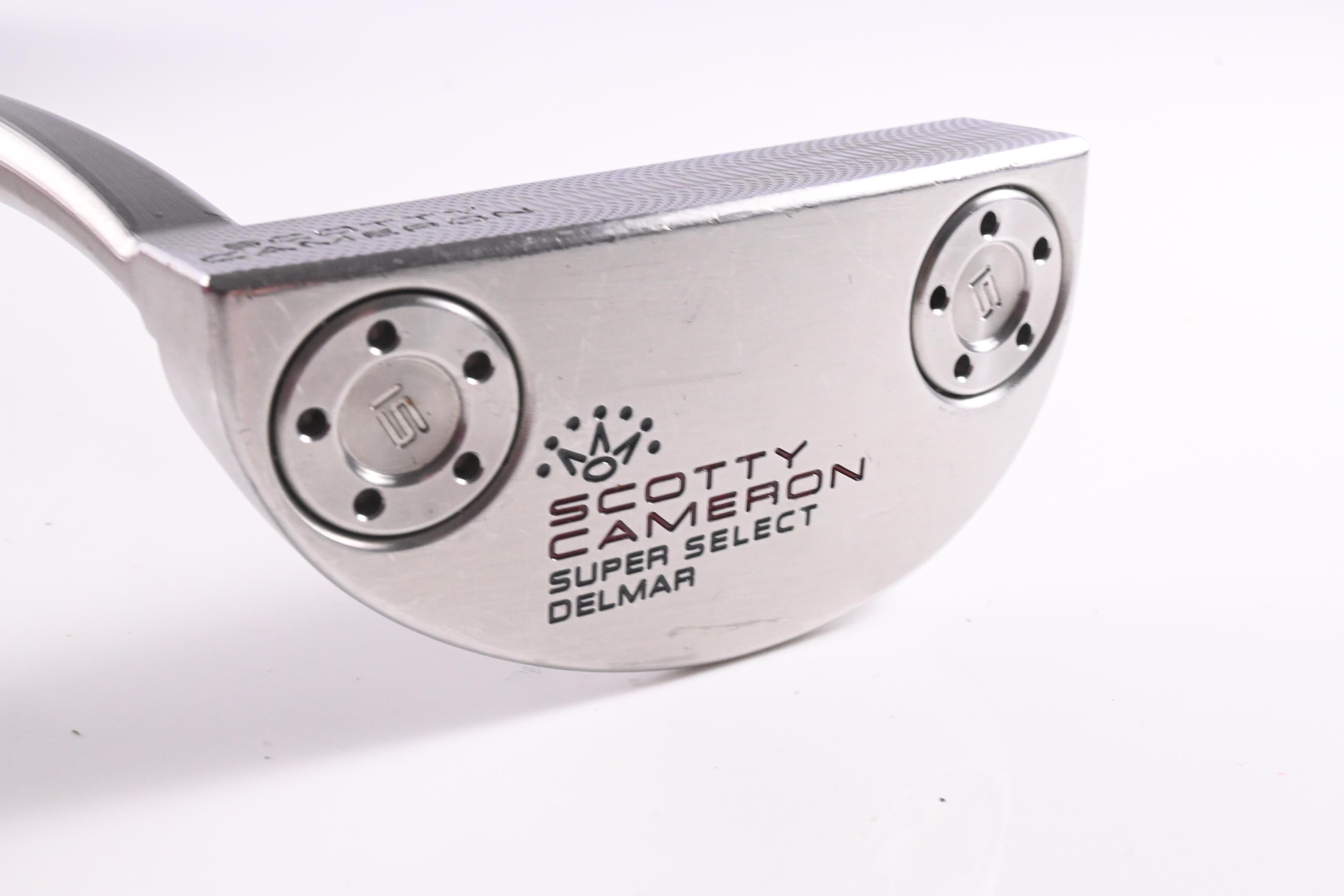 Left Hand Scotty Cameron Super Select Del Mar Putter / 34 Inch