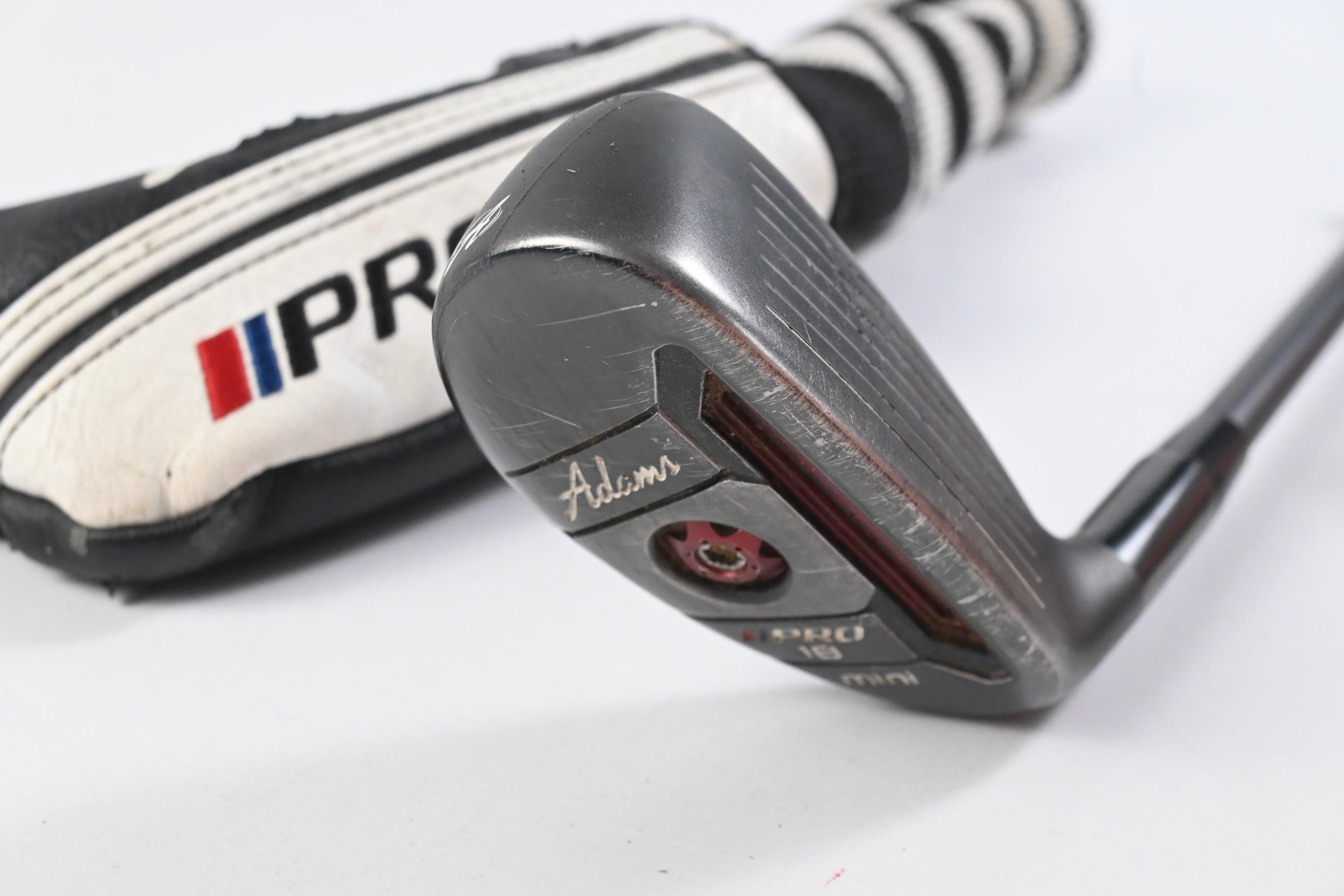 Adams Pro Mini #3 Hybrid / 18 Degree / Stiff Flex Aldila Tour Green ATX 85 Shaft
