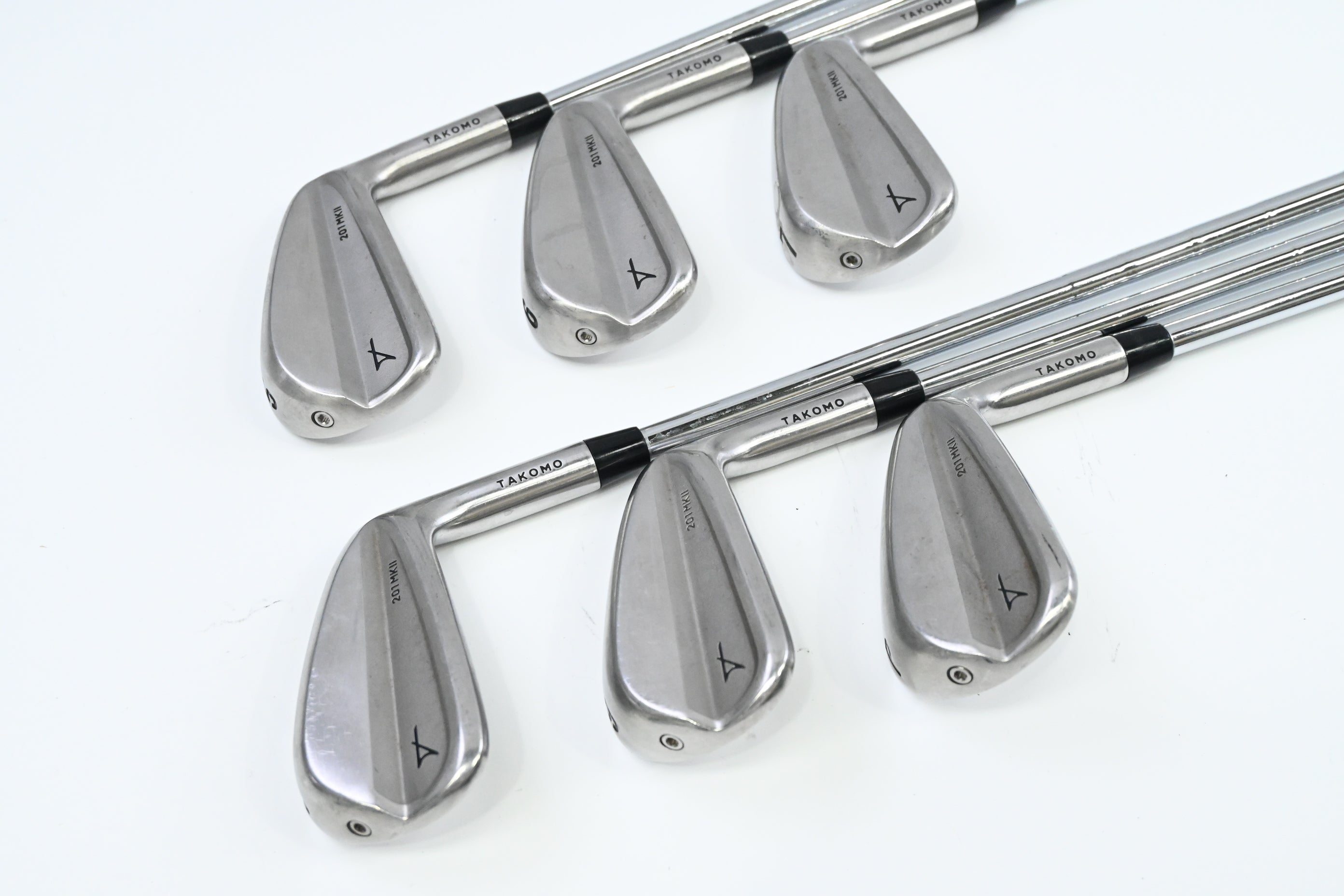 Takomo 201 MKII Irons / 5-PW / Stiff Flex KBS Tour Lite Shafts