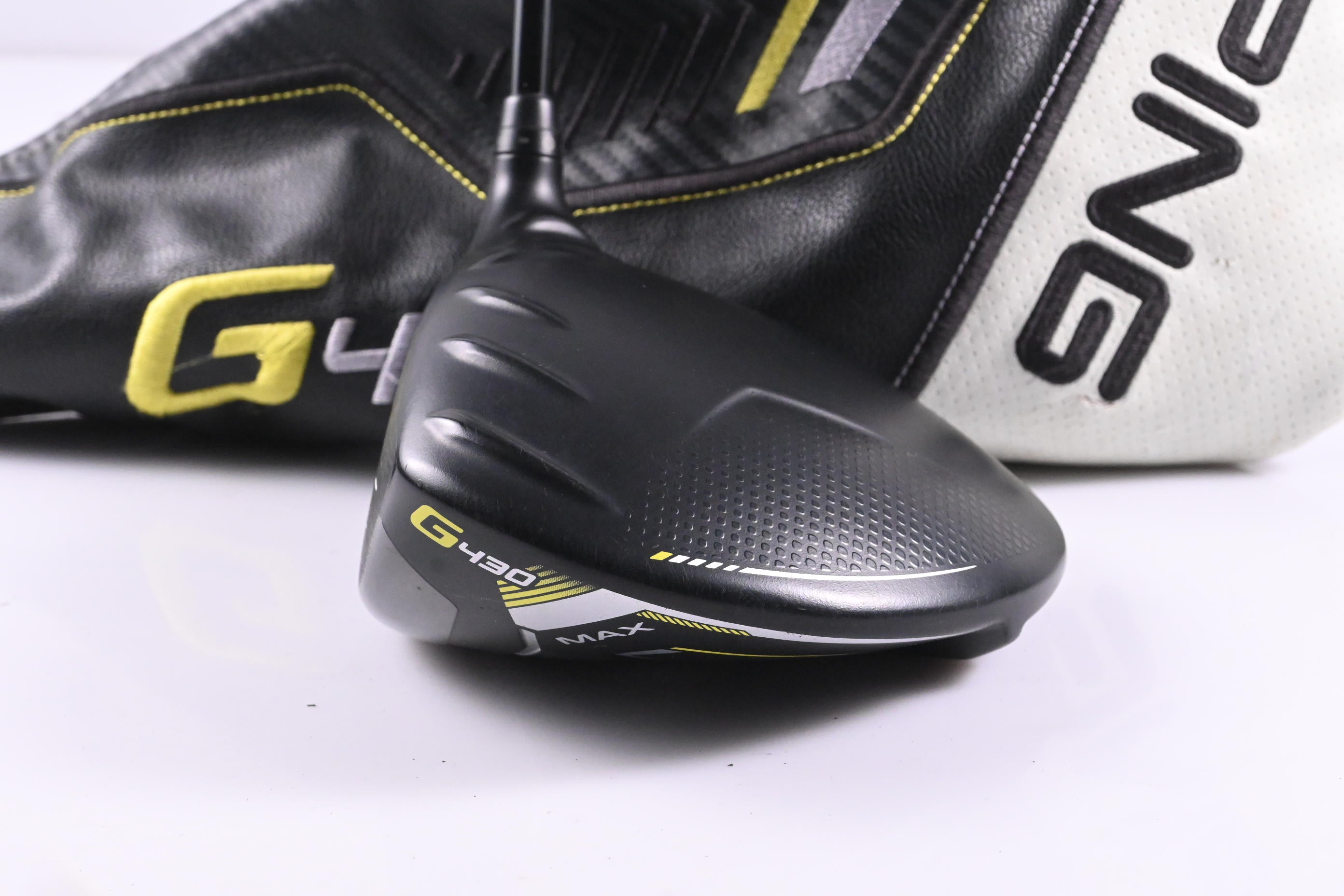 Left Hand Ping G430 Max Driver / 10.5 Degree / Stiff Flex HZRDUS Smoke Red RDX