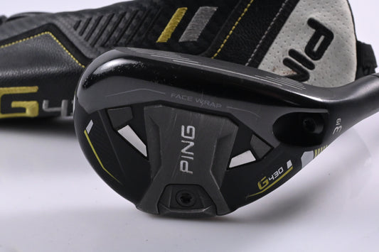 Ping G430 #3 Hybrid / 19 Degree / Regular Flex Ping Alta CB Black 70 Shaft