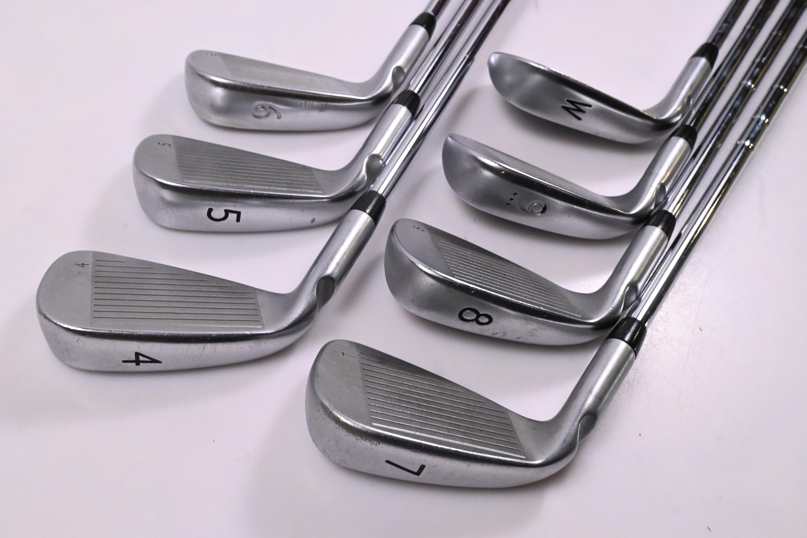 Ping i20 Irons / 4-PW / White Dot / Stiff Flex Ping CFS Shafts