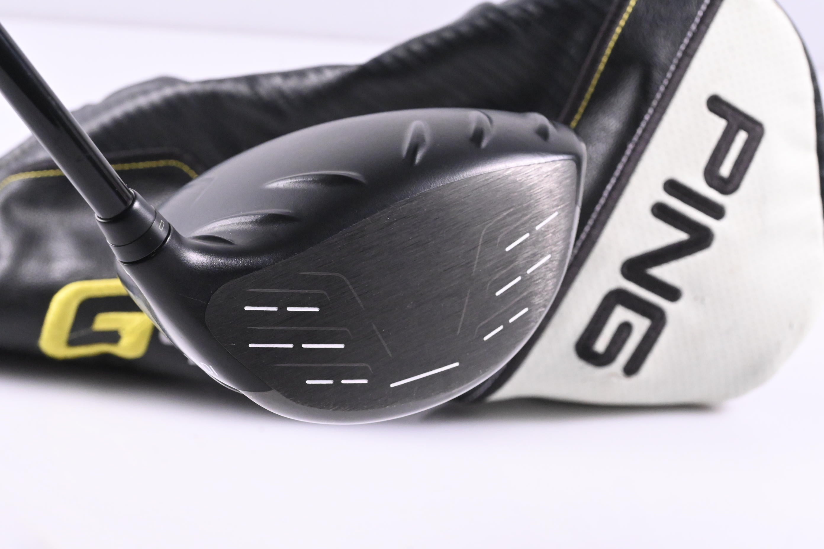 Left Hand Ping G430 Max Driver / 10.5 Degree / Stiff Flex HZRDUS Smoke Red RDX